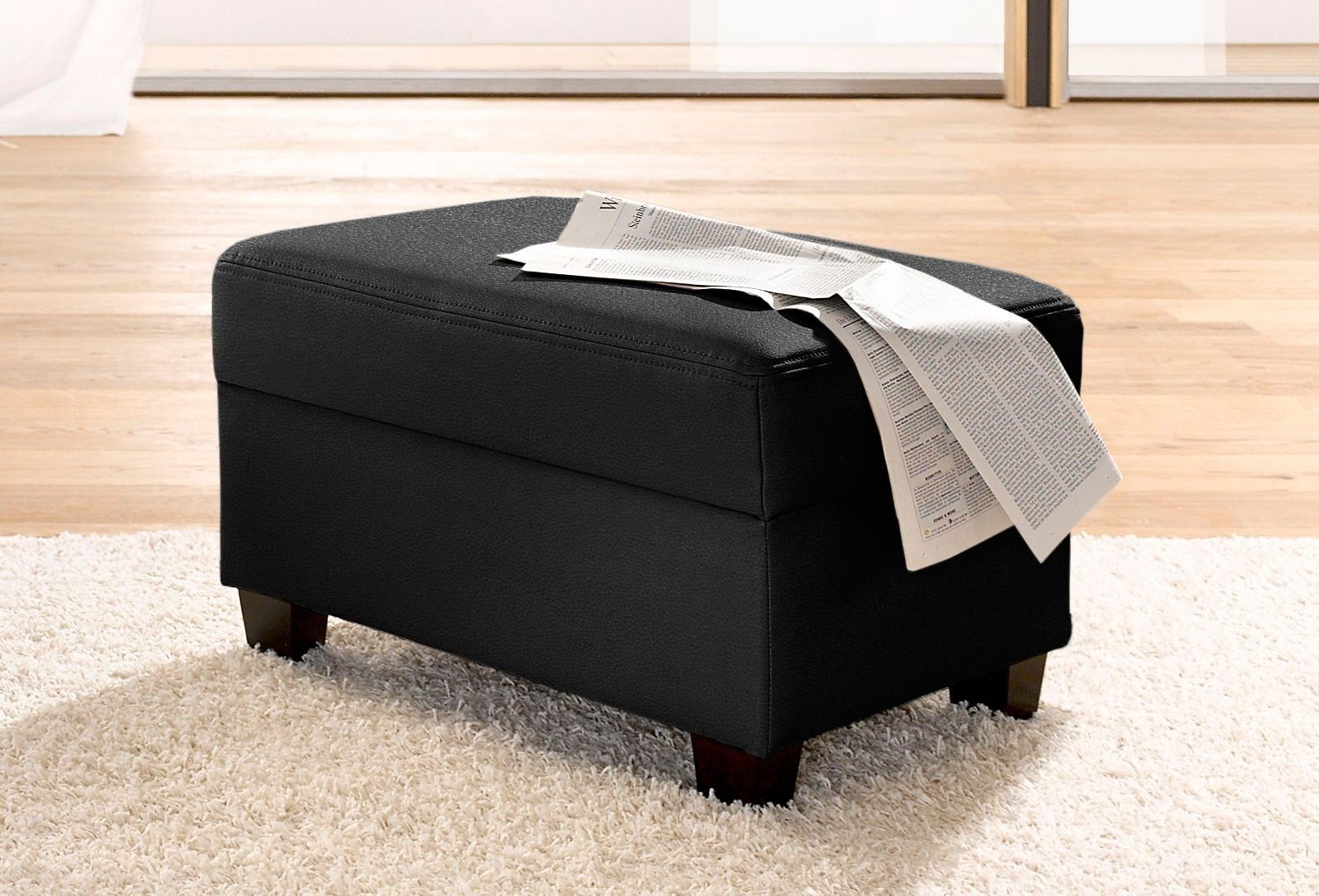 DOMO collection Hocker Norma perfekte Ergänzung, Hocker B/T 70/55cm