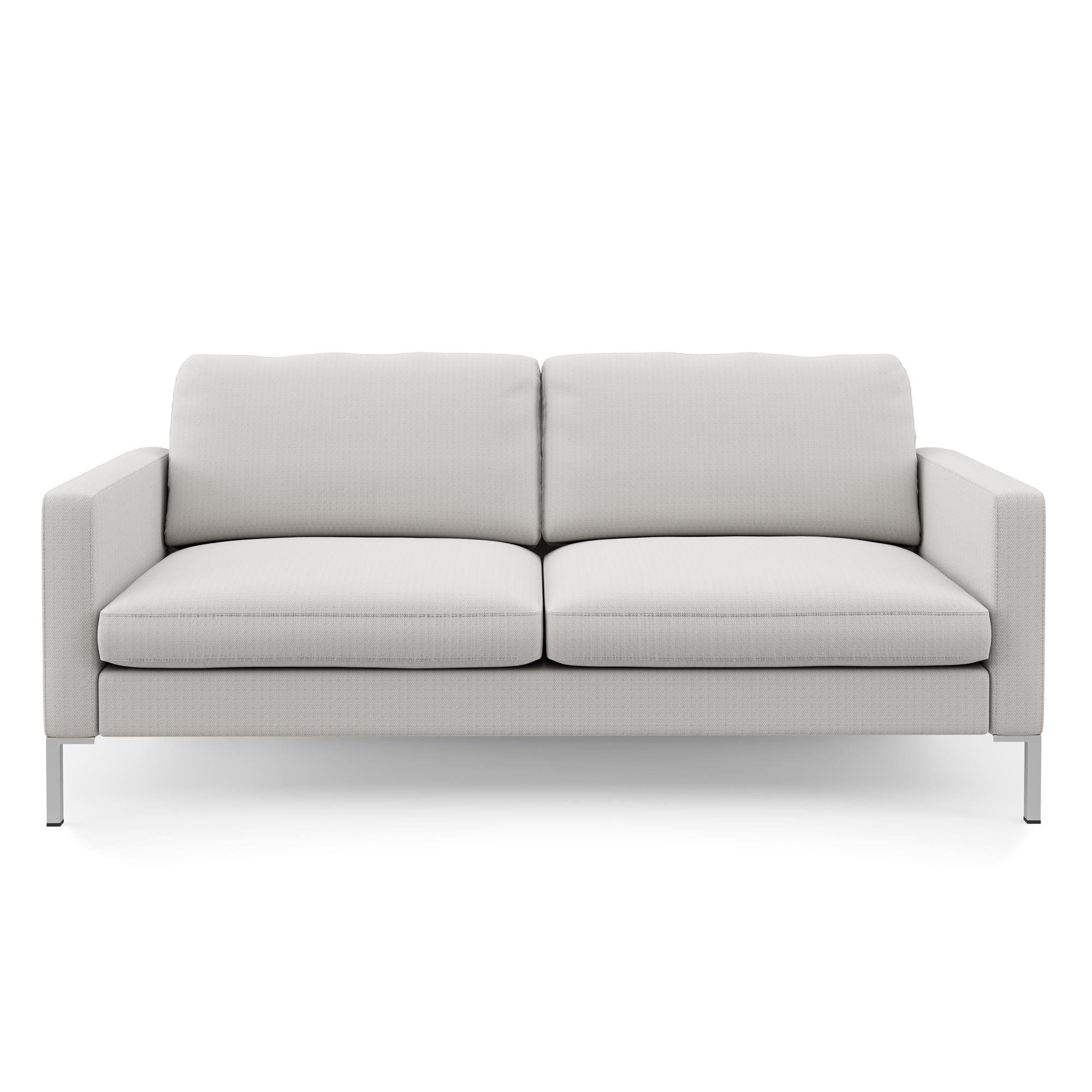 loft24 Sofa Fabry, Stoffbezug, Länge 188 cm cremeweiß