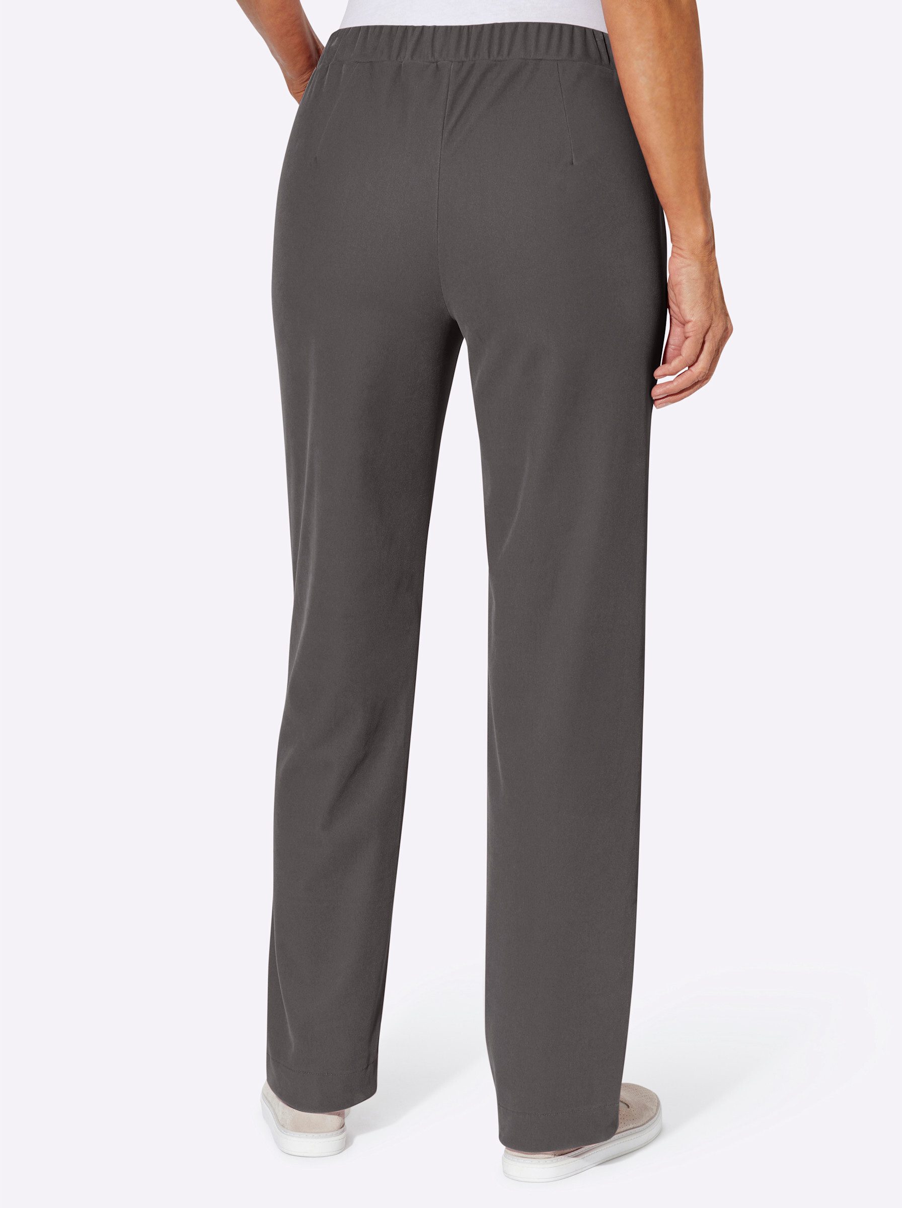 Sieh an! Jerseyhose Samt-Hose komfortabel
