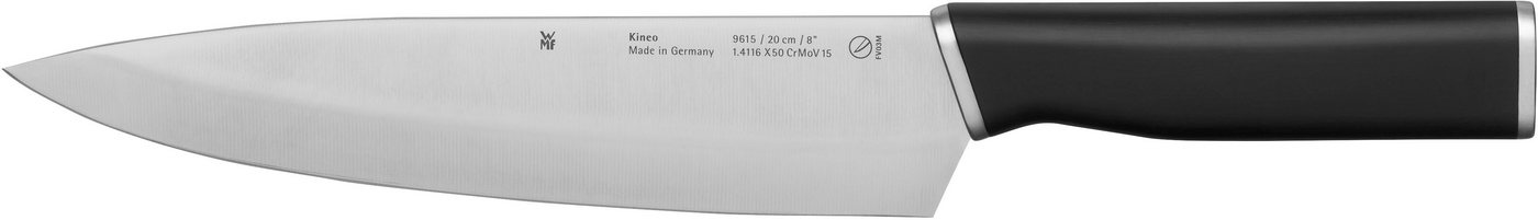 WMF Kochmesser Kineo, 20 cm, hochwertiger Edelstahl, ausgezeichnete Balance, ergonomisch