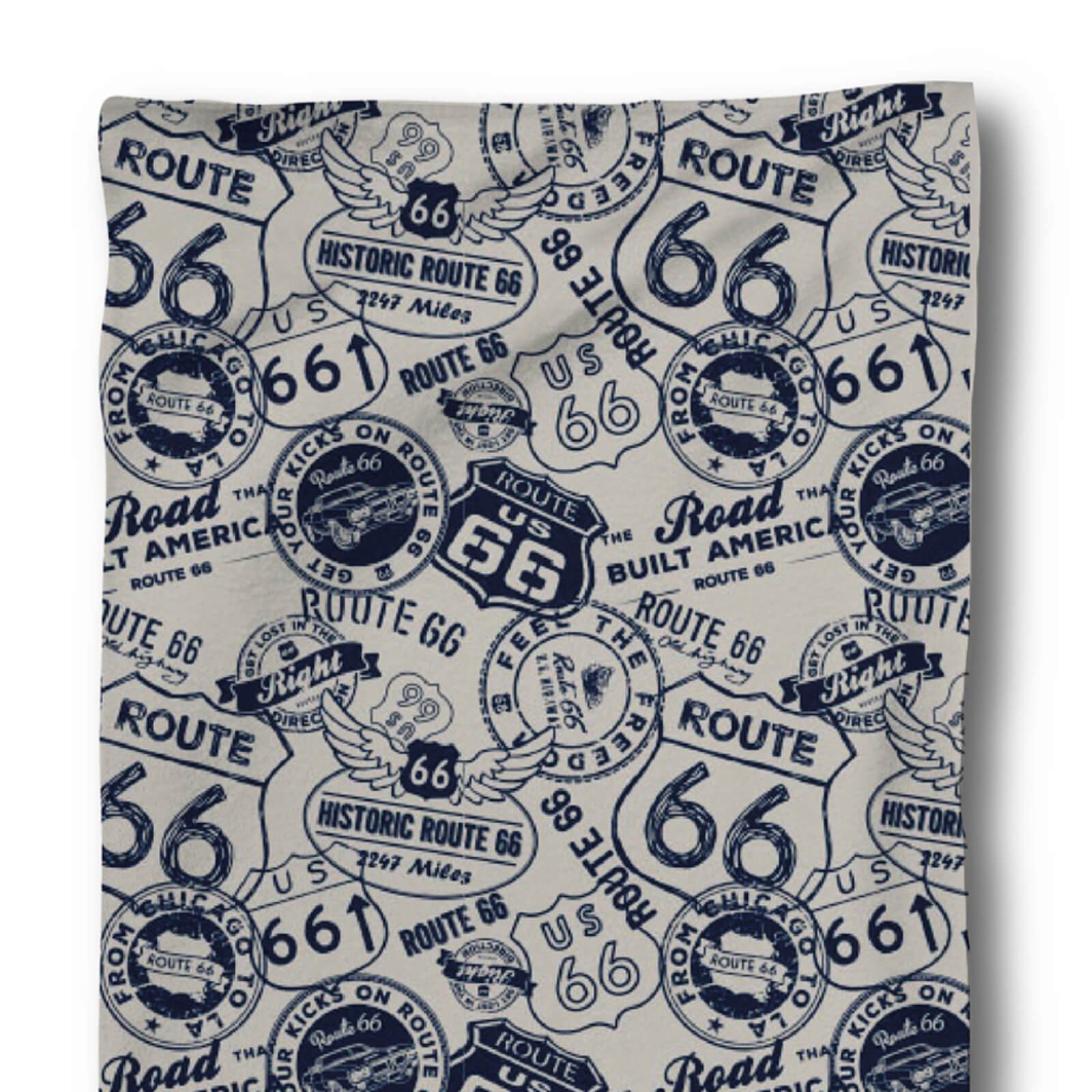 ESPiCO Strandtuch Strandlaken Route 66 Feel the Freedom, Frottee (1-St), Amerika, Schild, USA, Road