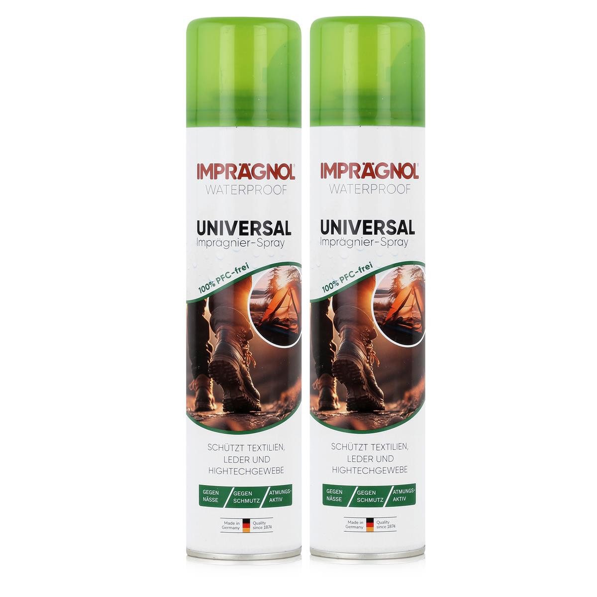 Imprägnol Imprägnol Universal Imprägnier-Spray 400ml schützt Textilien & Leder (Spezialwaschmittel