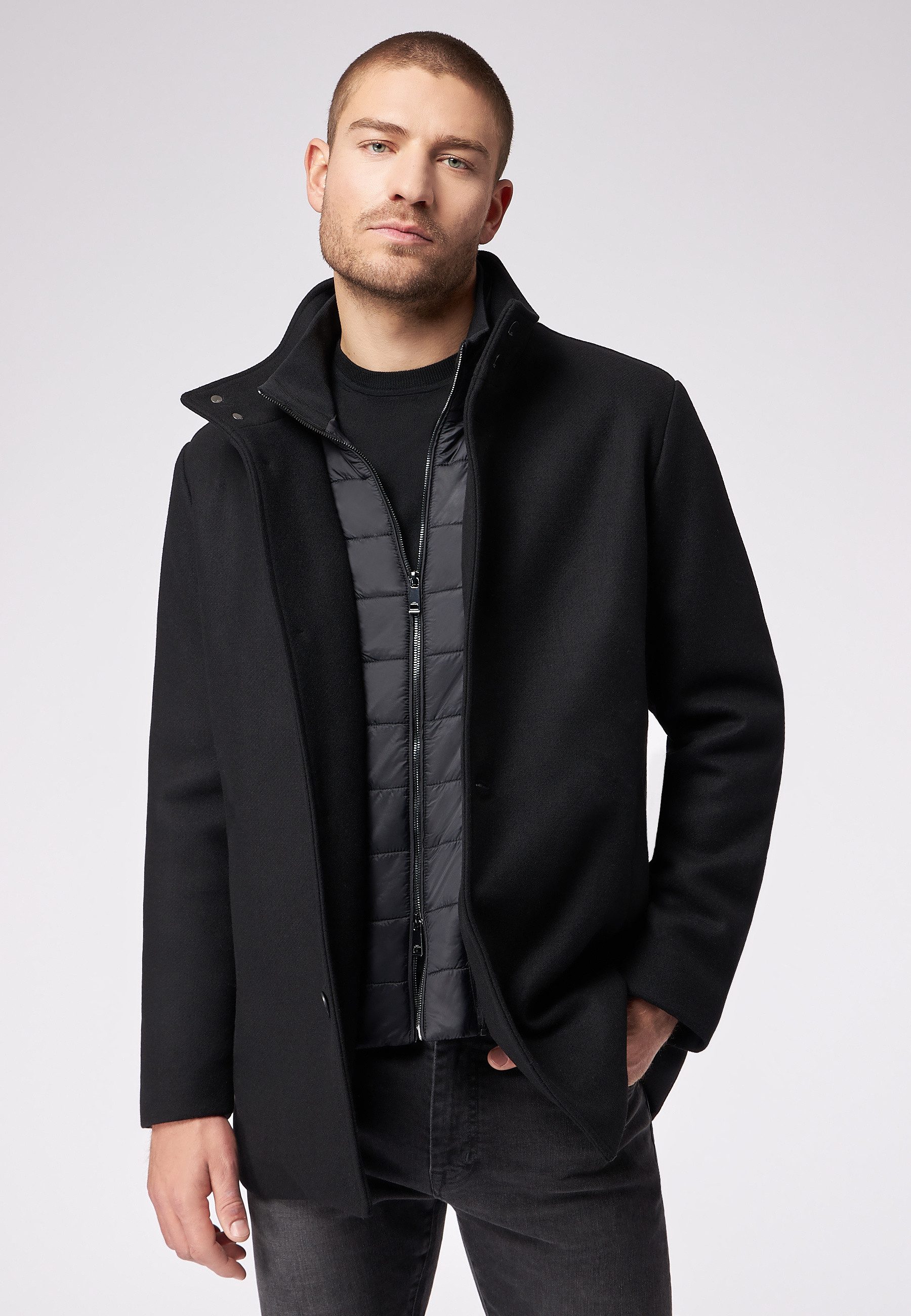 Roy Robson Winterjacke Mit Stehkragen
