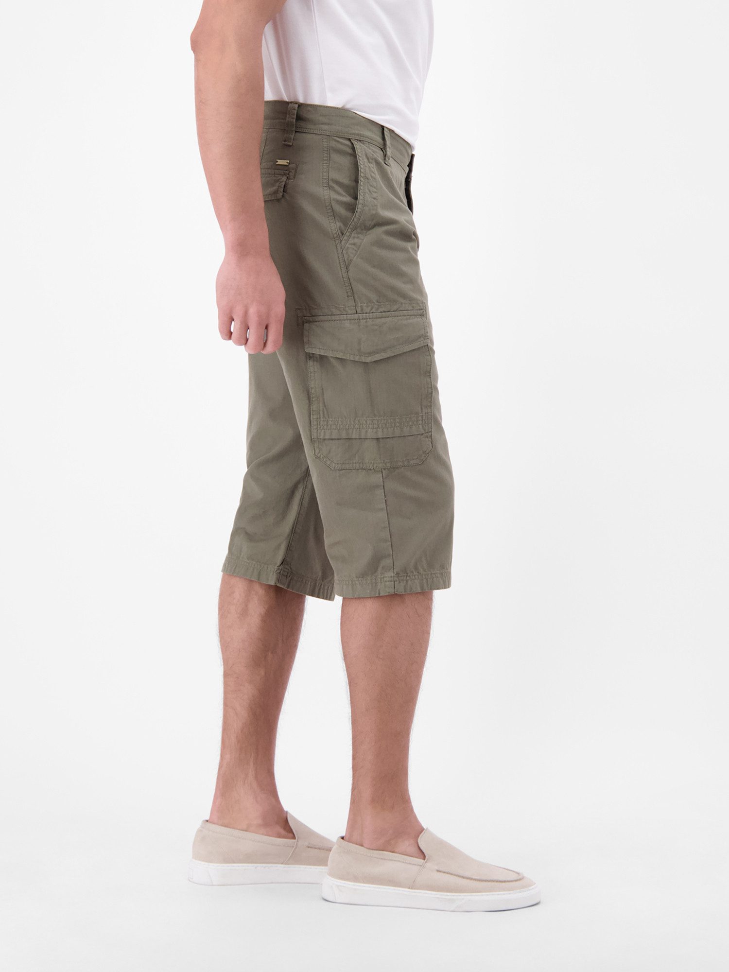 LERROS Cargoshorts Bermuda mit Cargotaschen, lang geschnitten