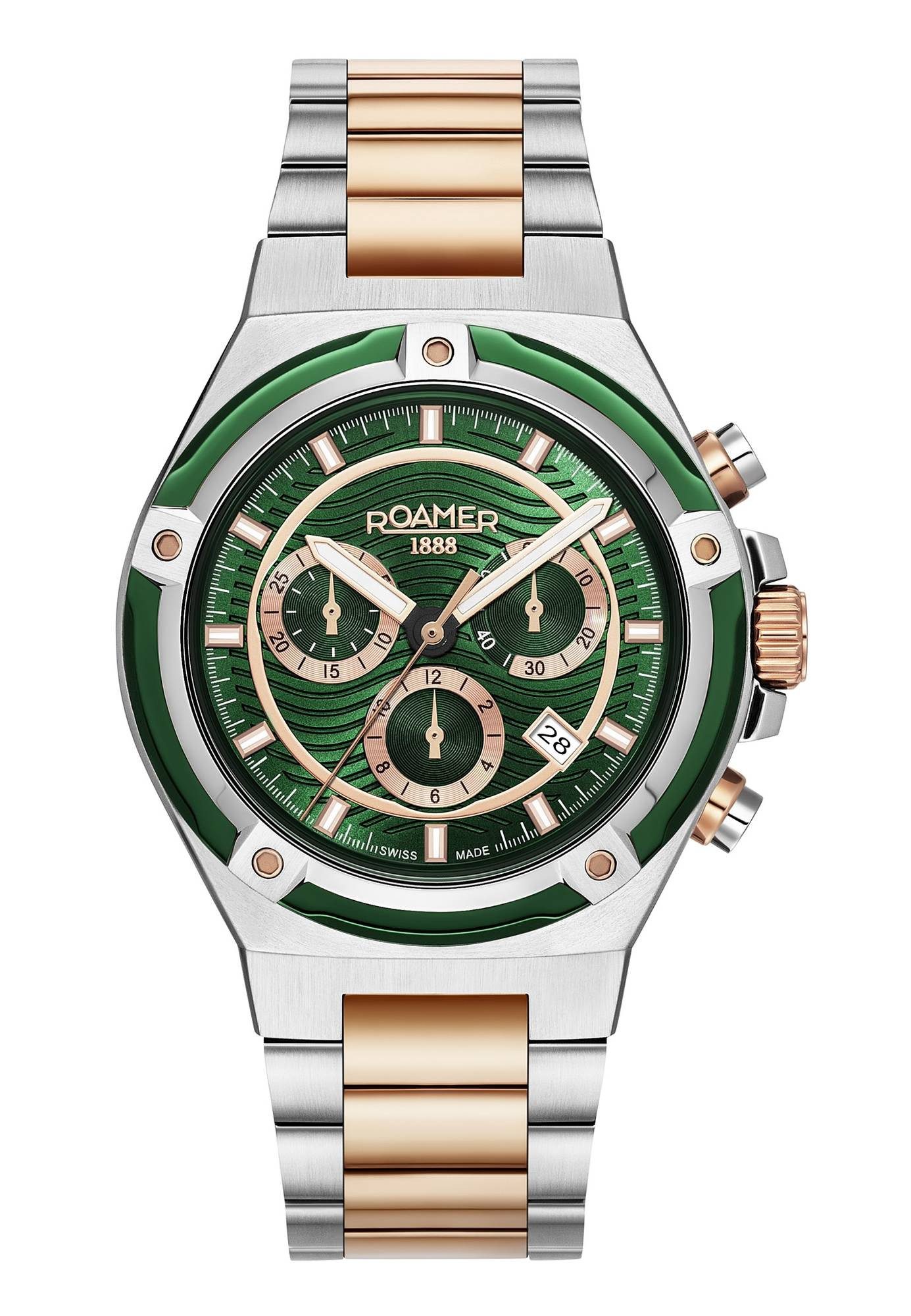 Roamer Schweizer Uhr Tempomaster Chrono