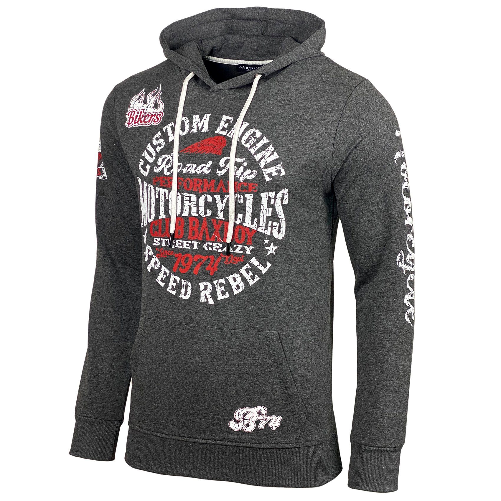 Baxboy Hoodie Baxboy Herren Pullover Hoodie günstig online kaufen