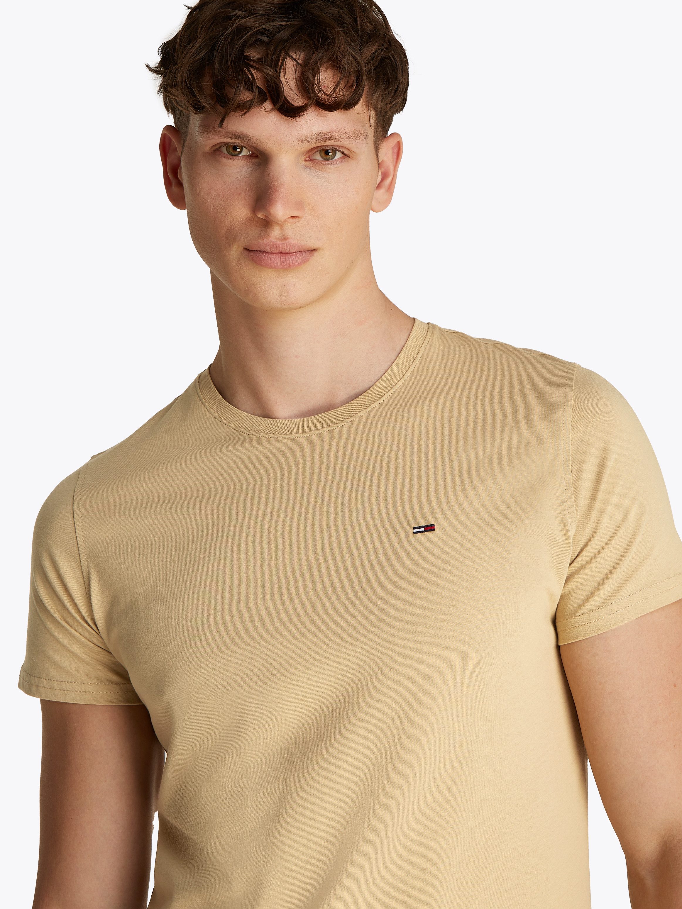 Tommy Jeans T-Shirt TJM ESSENTIAL SOLID günstig online kaufen
