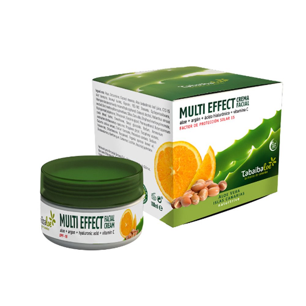 Tabaibaloe Gesichtspflege Tabaibaloe Aloe Vera Multi-Effect Gesichtscreme mit Vitamin C 100ml