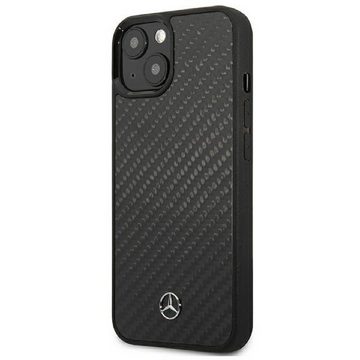 Mercedes Handyhülle Case iPhone 13 Carbon Optik schwarz