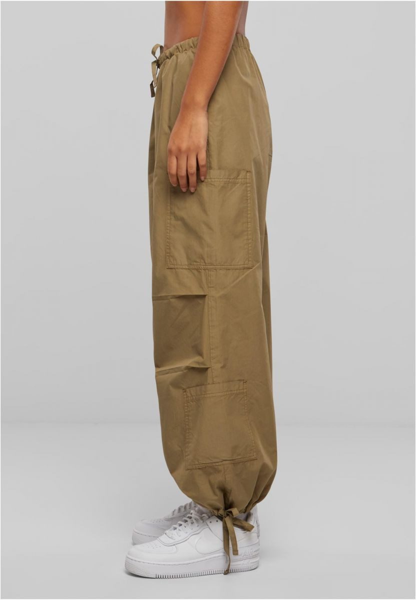 URBAN CLASSICS Funktionshose Ladies Cotton Cargo Parashute Pants Damen Hose günstig online kaufen