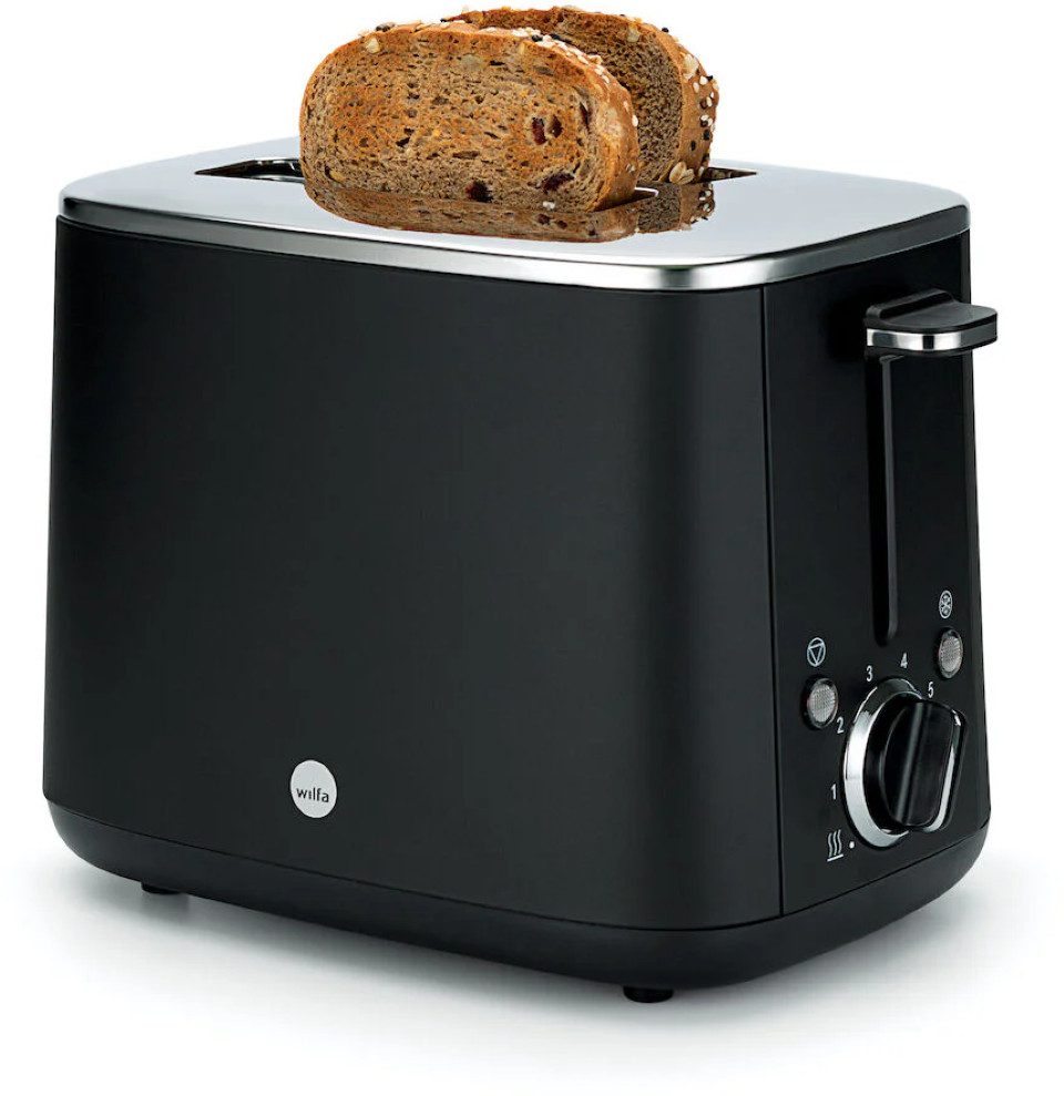 wilfa 2-in-1-Toaster Lunch, Herausnehmbare Krümelschublade