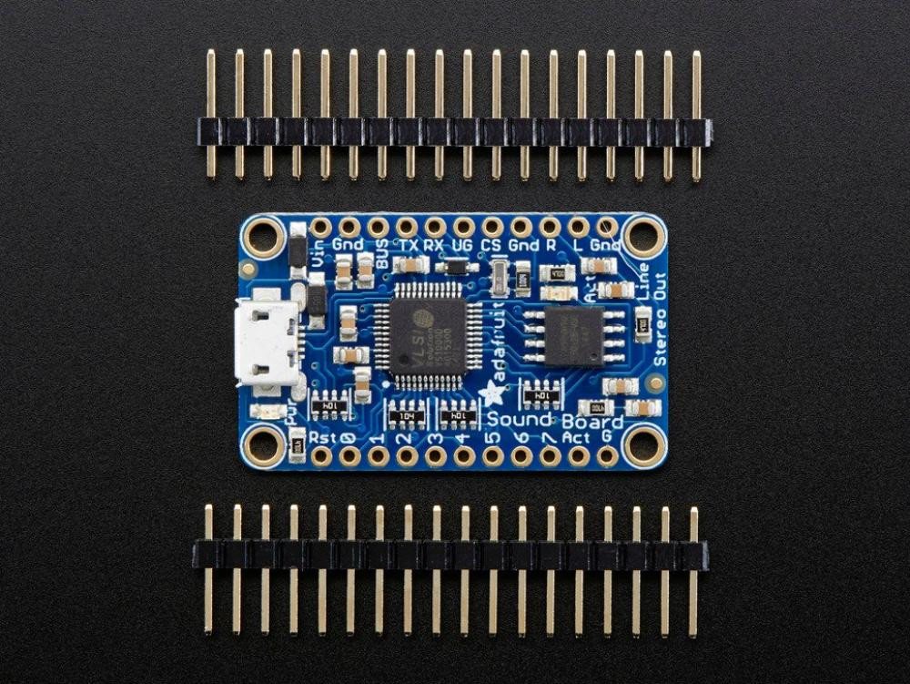 Thumbnail - Adafruit Sensor Adafruit Audio FX Mini Sound Board - WAV/OGG Trigger, 16MB Flash