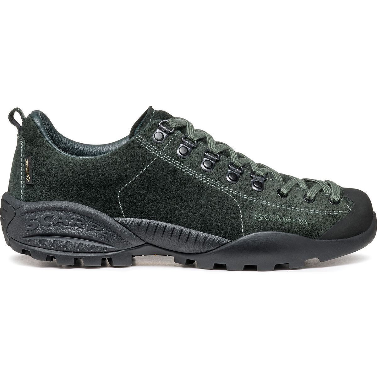 Scarpa Mojito Rock GTX Outdoorschuh Wasserdichter Alltagsschuh mit Retro-Design aus Wildleder, ideal für