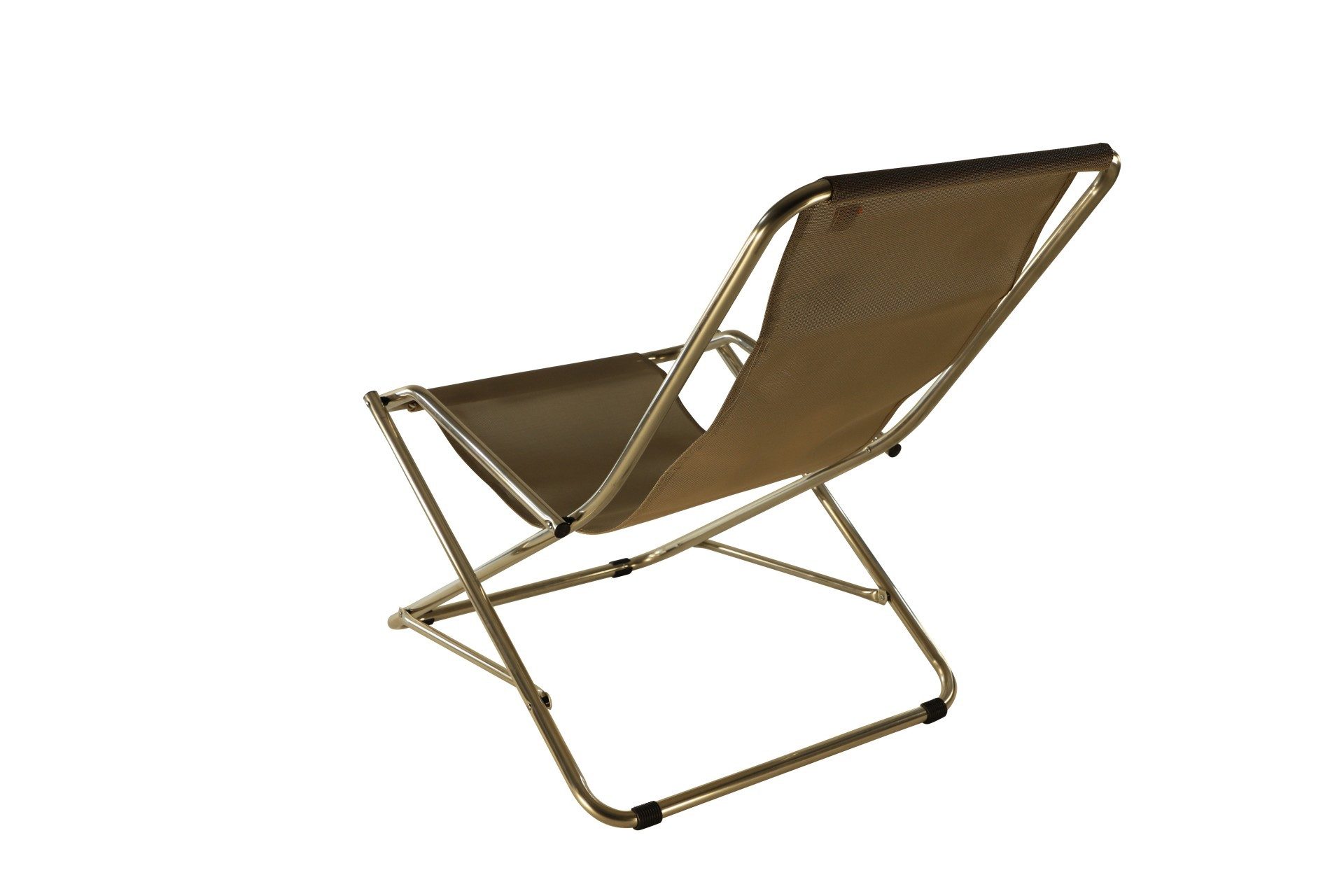 Fiam Gartensessel Dondolina aus Aluminium, Taupe