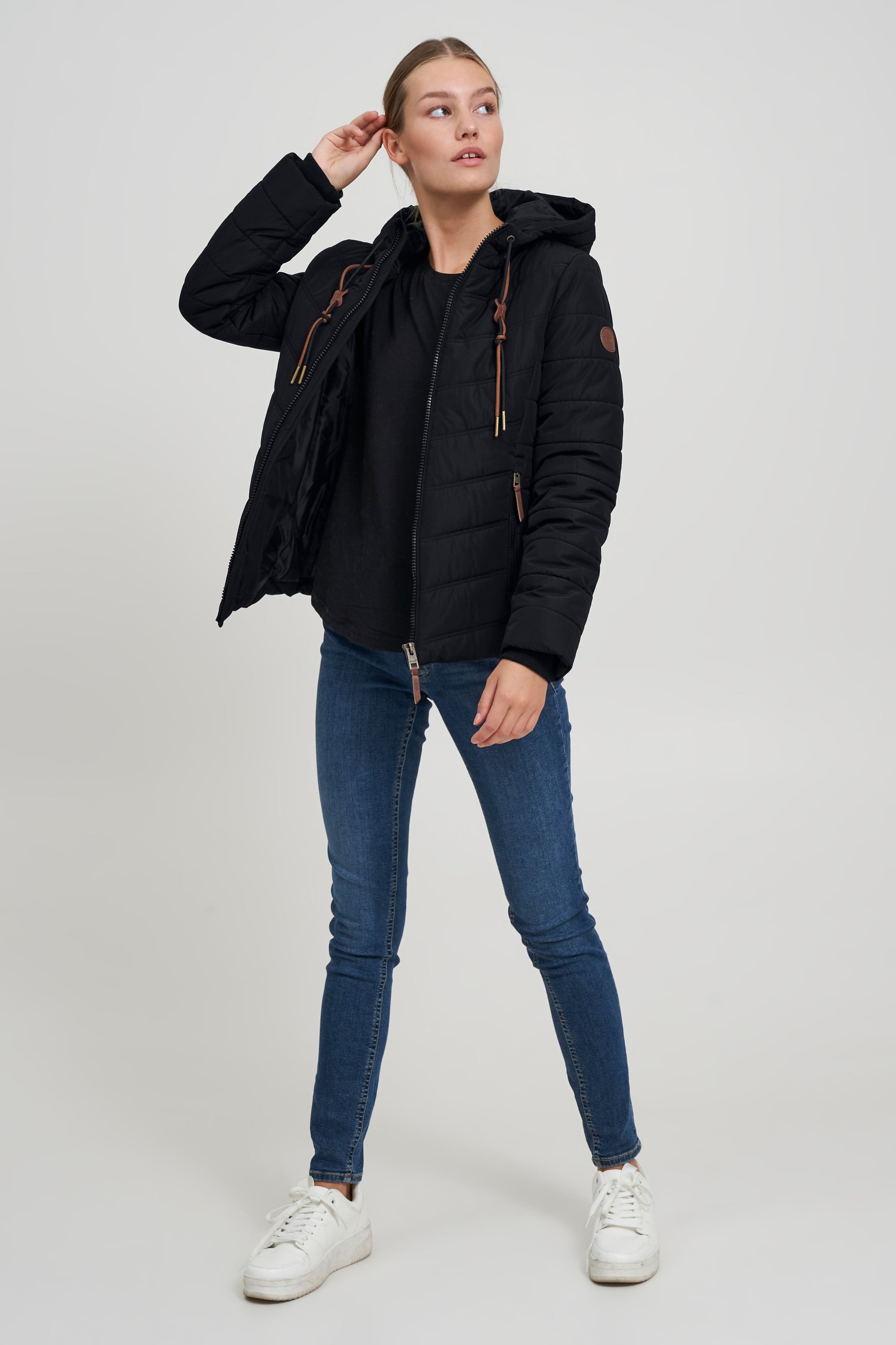 OXMO Winterjacke OXMala Winterjacke mit Kapuze günstig online kaufen