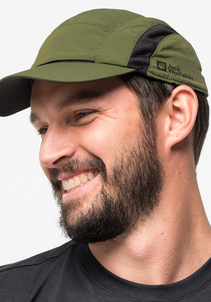 Wolfskin Jack VENT greenwood CAP Cap Flex