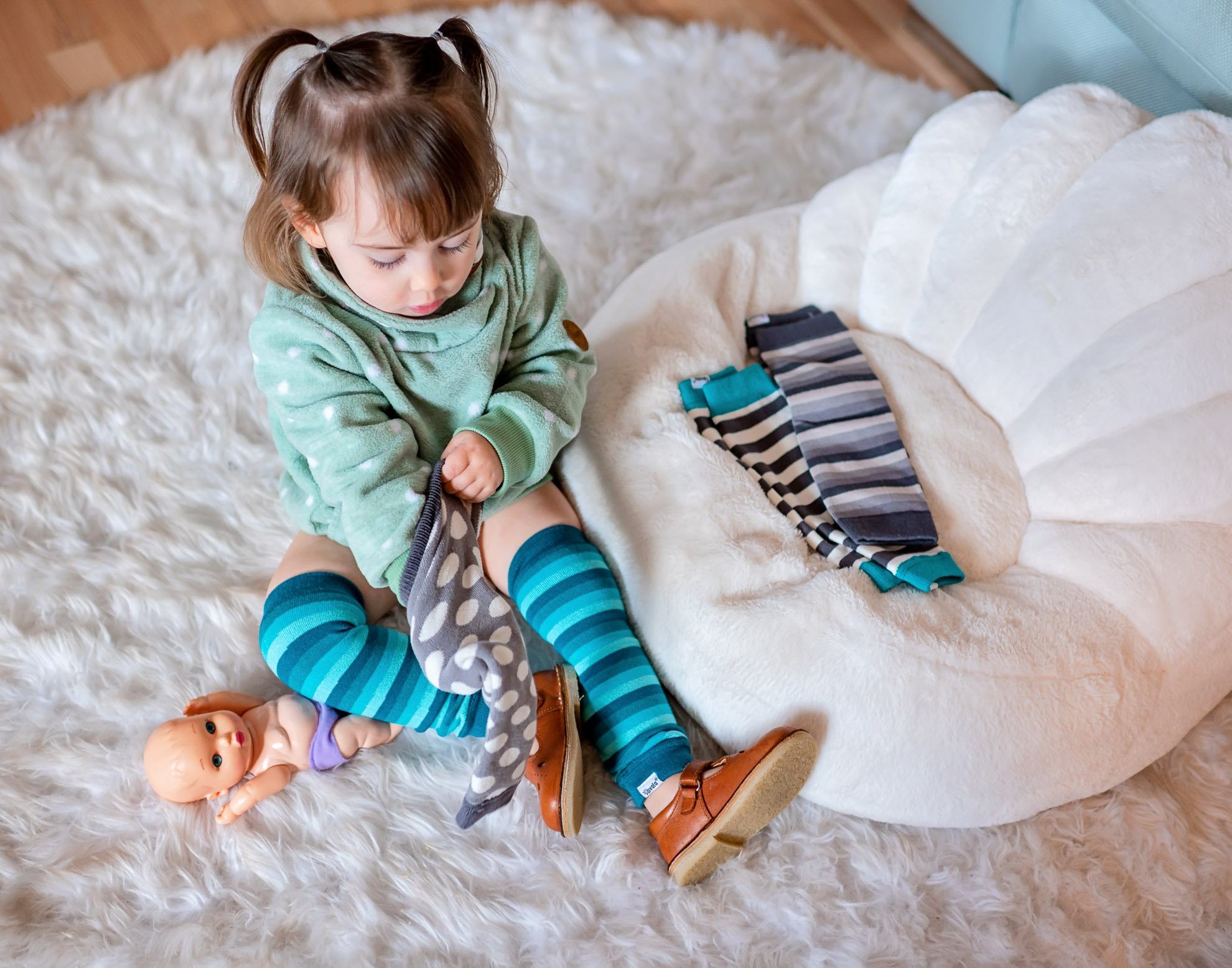 divata Beinstulpen Stulpen für Babys und Kinder - Kinderstulpen, Babystulpen Extra weich – ideal für Kleinkinder