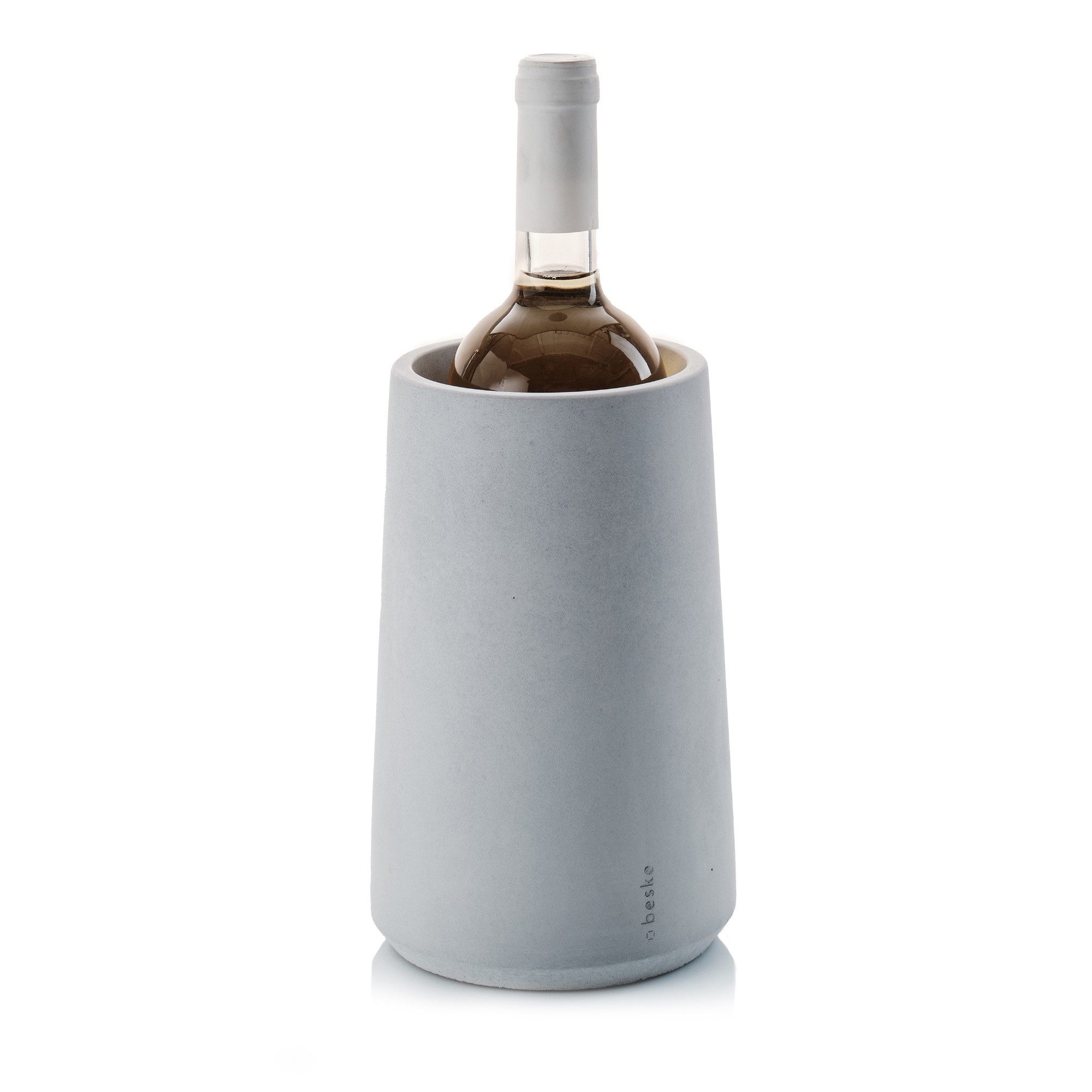 beske Weinkühler Weinkühler ‘Eiskar’ (14cm, h21,5cm) in 5 Farben, Mehr als nur ein Weinkühler