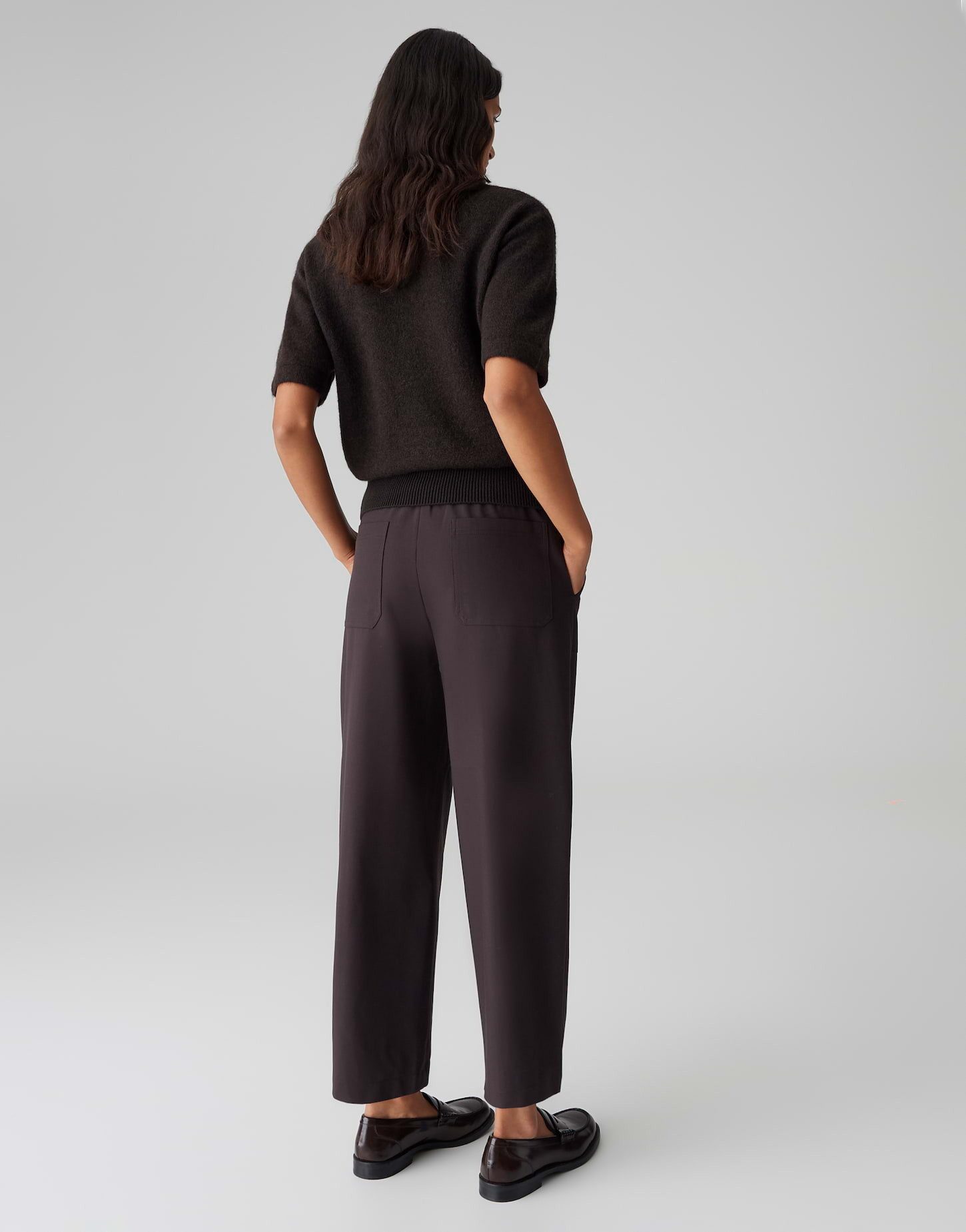 OPUS Stoffhose MYHA BARREL mit Komfortbund
