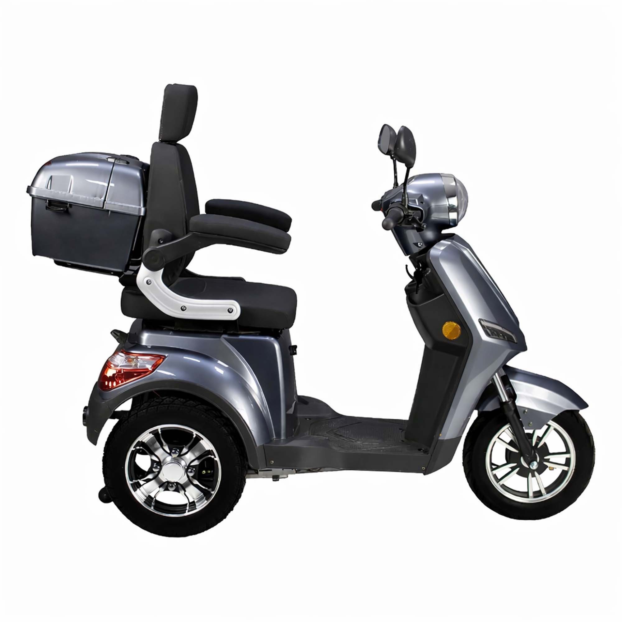 Volta E-Motorroller Volta VM4 NEO 3-Rad Seniorenmobil Dreirad Elektroroller E-Roller, 1000 W, 25 km/h, ca. 40km Reichweite, Blei-Gel Akku, LED Licht, COC