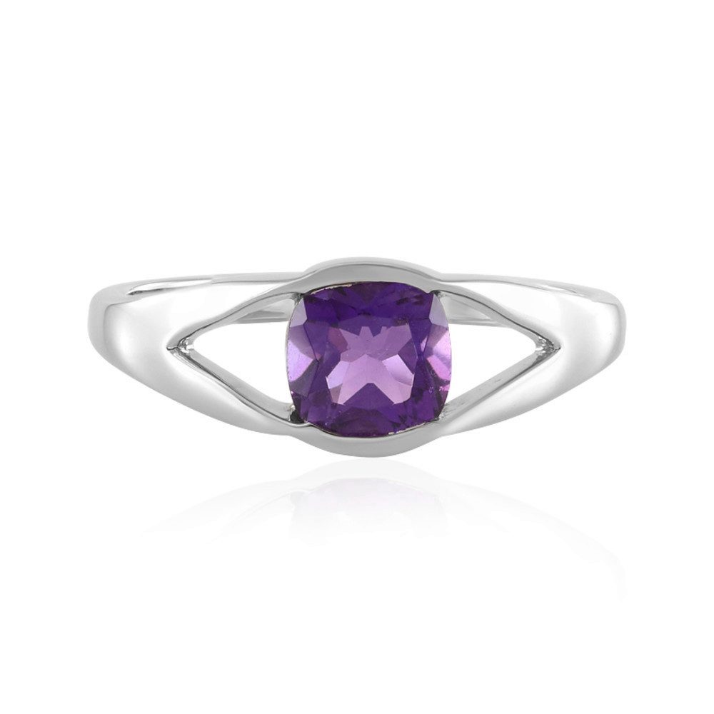 Cavill Solitärring Cavill Ring 1,17 ct Amethyst Kissenschliff platinierte F günstig online kaufen