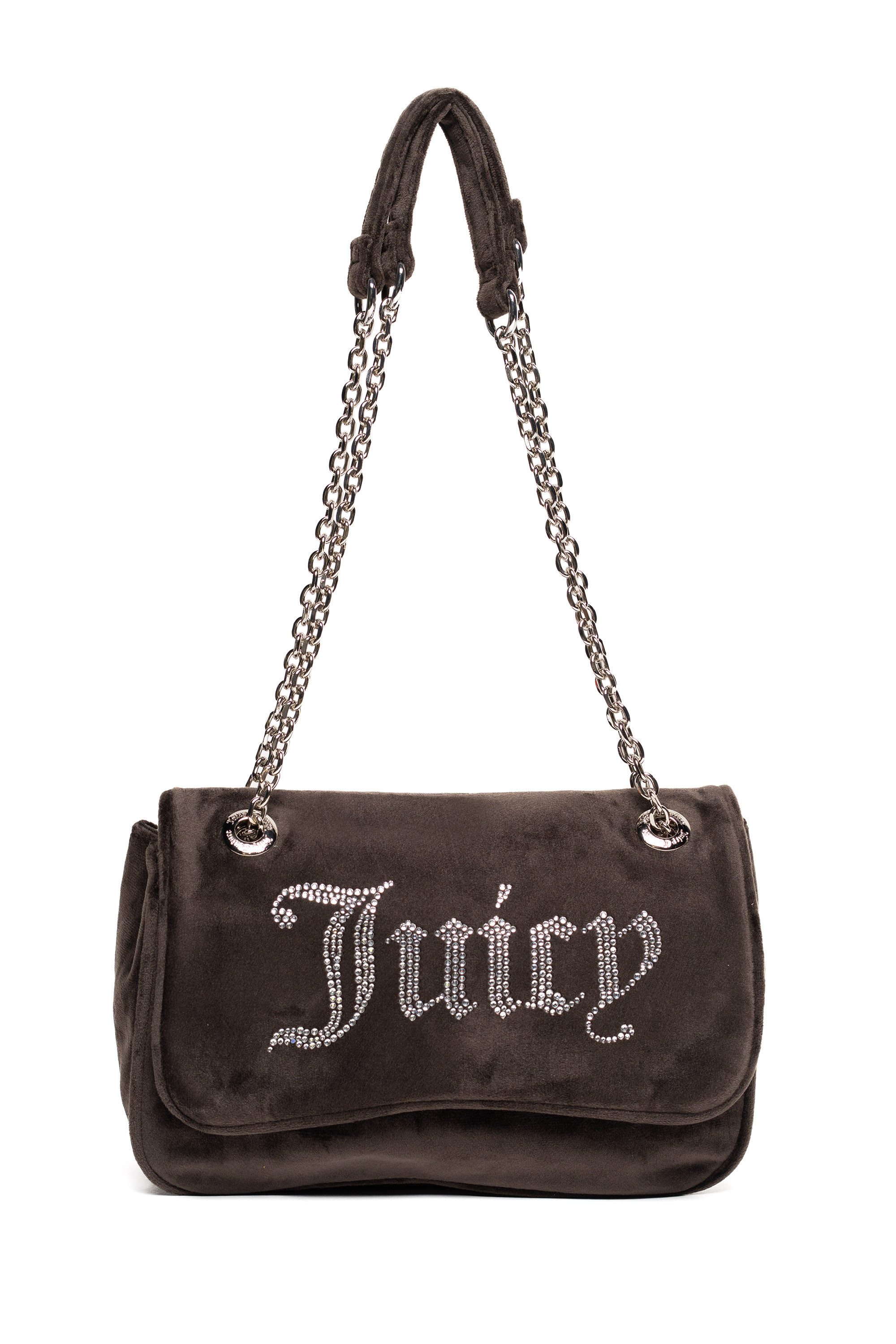 Juicy Couture Schultertasche KIMBERLY CROSSBODY WITH FLA Damen, Schultertasche Damen, Mini Bag, Handtasche, Fashion, Lifestyle, Sale