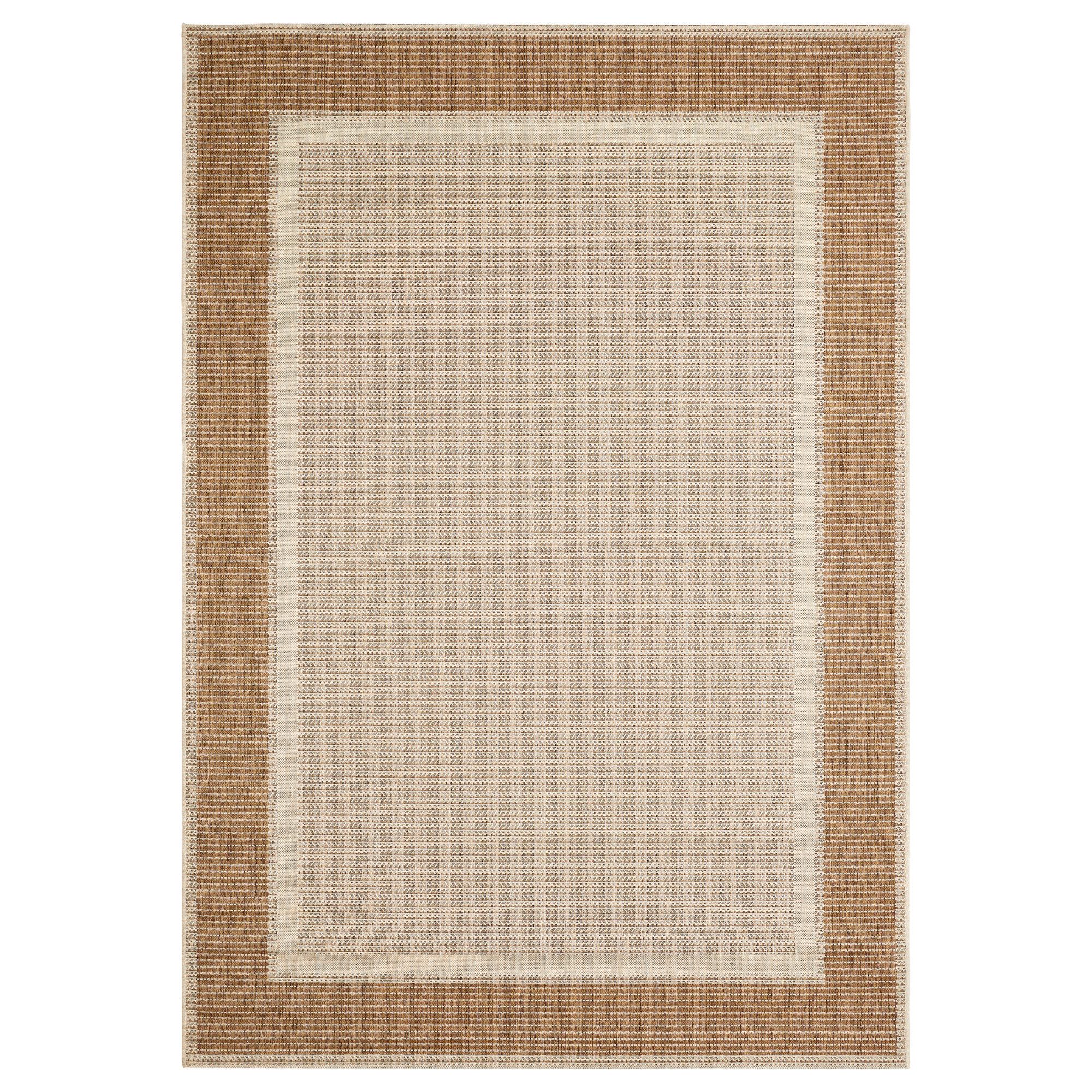 Andiamo Teppich ARIZONA 2, rechteckig, Höhe: 5 mm, Flachgewebe, mit Bordüre, In- und Outdoor geeignet, wetterfest