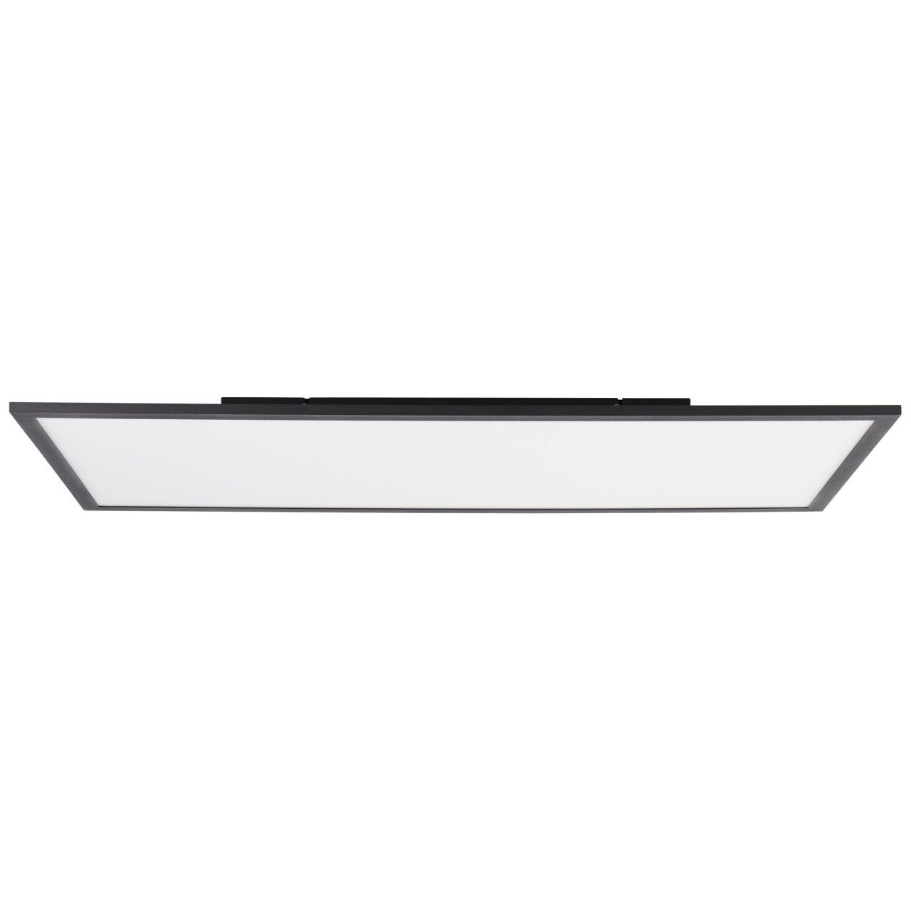 Brilliant Aufbauleuchte Jacinda, 2700-6200K, Lampe, LED über 80x40cm Deckenaufbau-Paneel in, Wandschalter sand schwarz, Memoryfunktion LED möglich 1x Jacinda auch