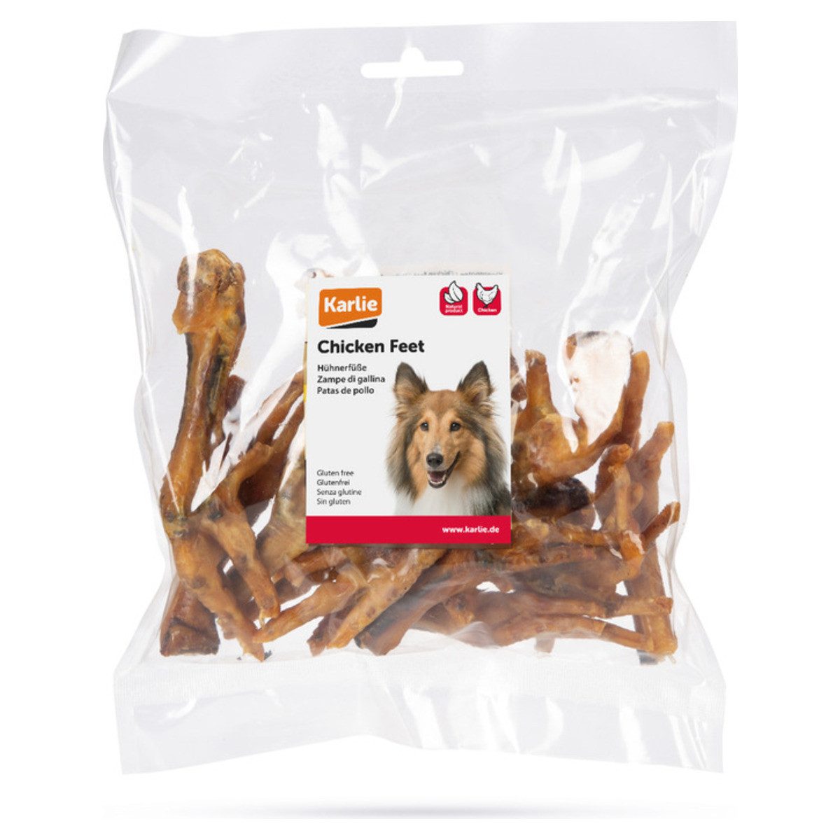 Karlie Hühnerfüße 200 g, Snack für: Hund