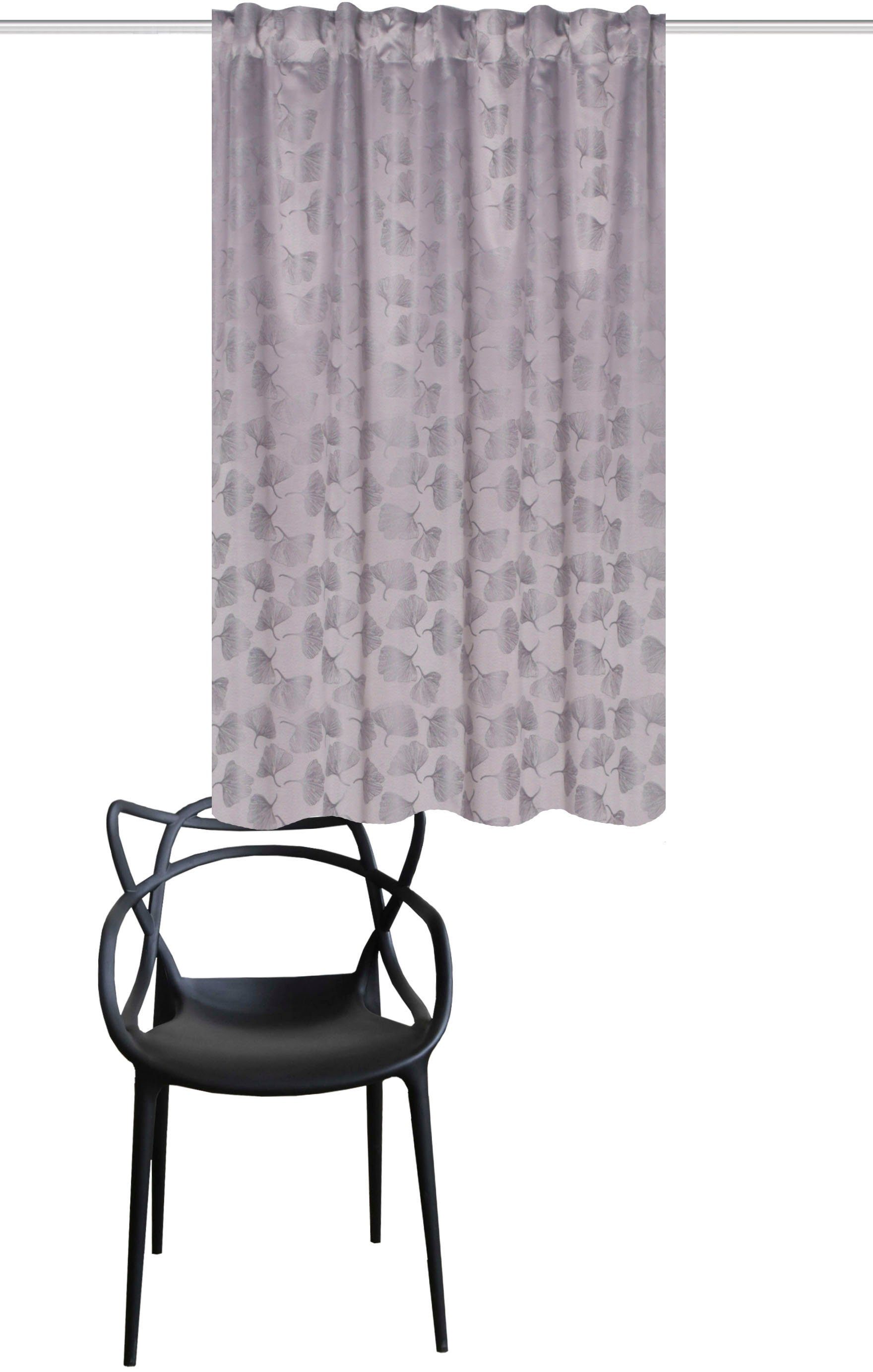 HOME WOHNIDEEN Vorhang GINGKO (1 St), Multifunktionsband, verdunkelnd, Verd günstig online kaufen