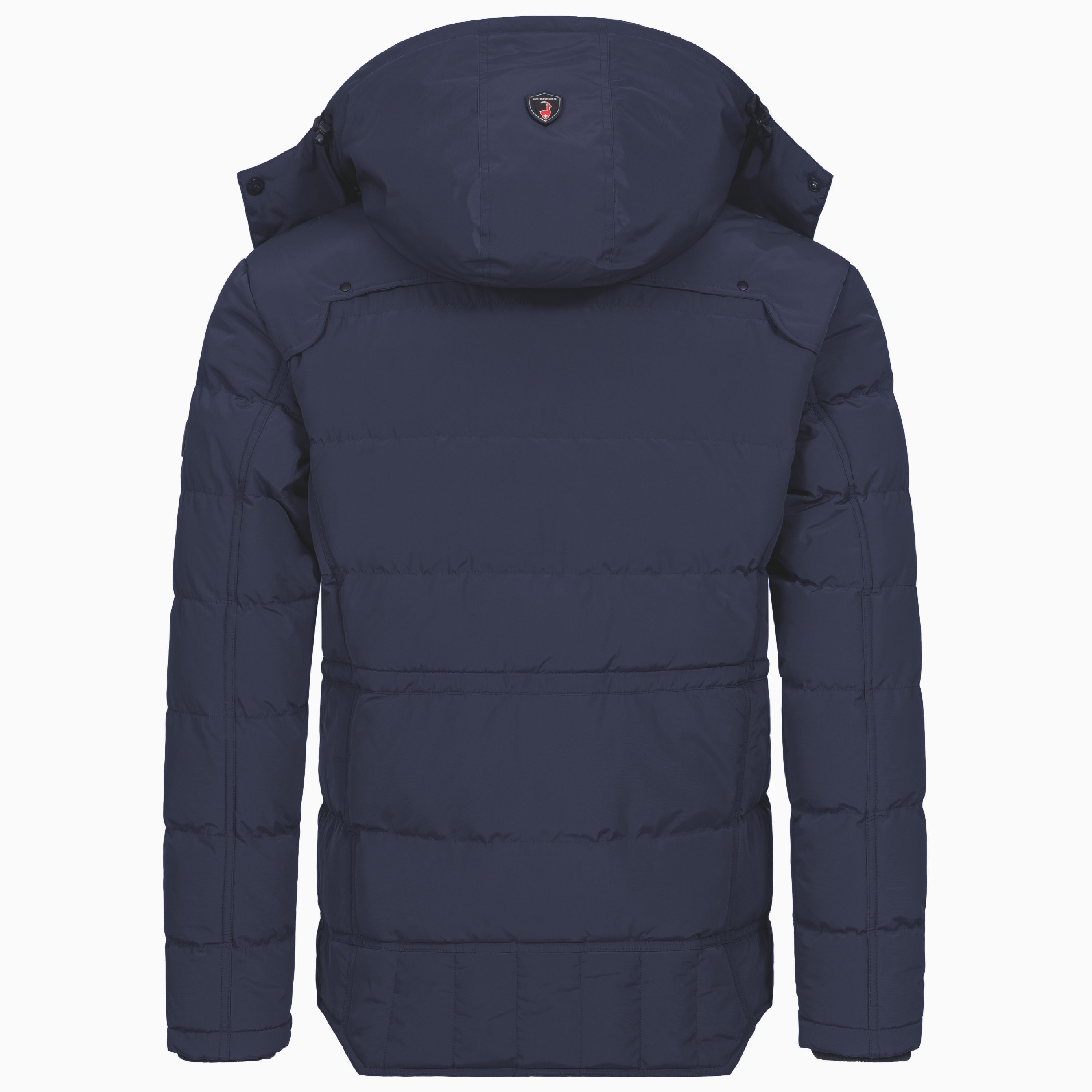 Höhenhorn Winterjacke Adamelo Herren Winter Jacke für Männer Quilted Steppjacke Gefüttert abnehmbarer Kunstfellkragen & Kapuze, weiche Microfleece Innenseite