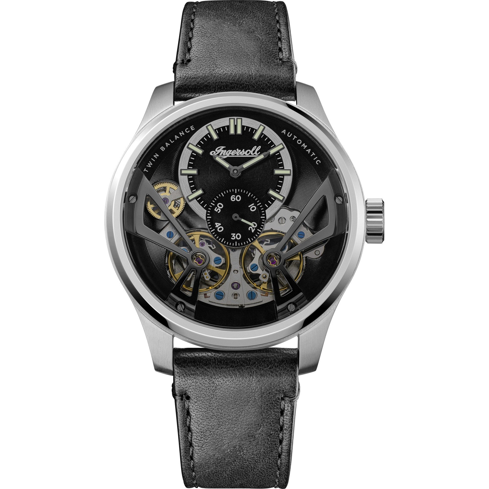 Ingersoll Automatikuhr Automatikuhr Herrenuhr 46 mm Automatik Herren