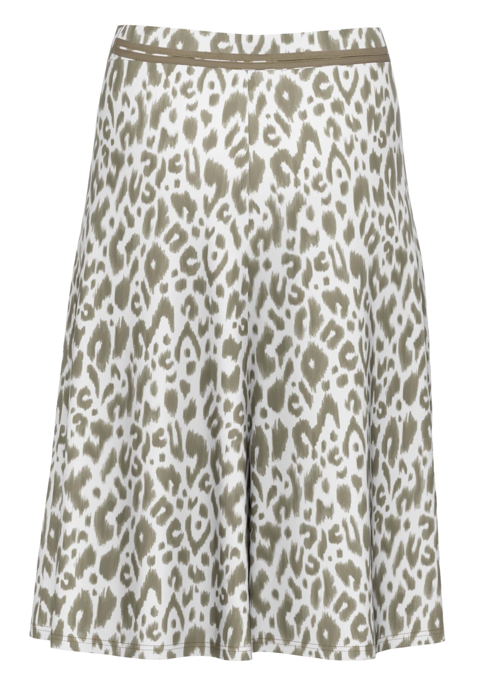 FRANK WALDER Jerseyrock mit Animalprint günstig online kaufen