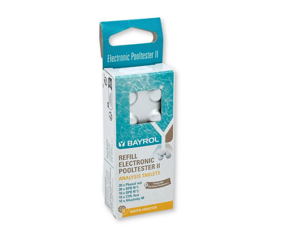 Bayrol Pooltester BAYROL Nachfüllpack (70 Tabletten) für Elektronischer Pooltester II