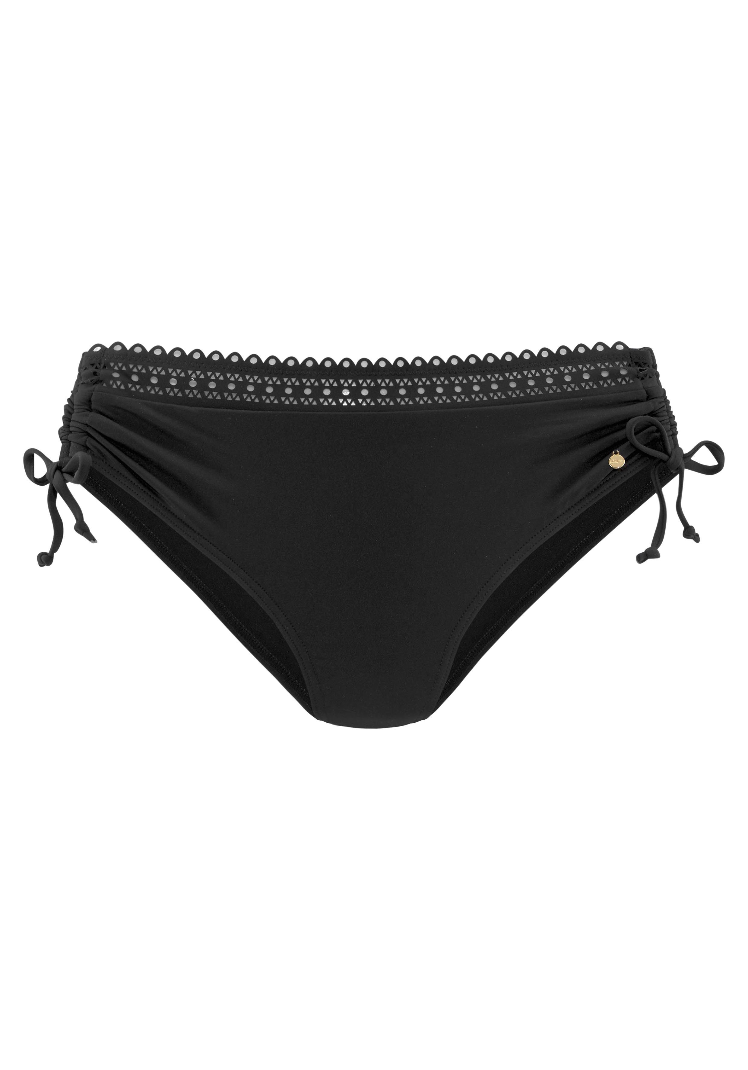 s.Oliver Bikini-Hose Aiko mit Häkeloptik günstig online kaufen