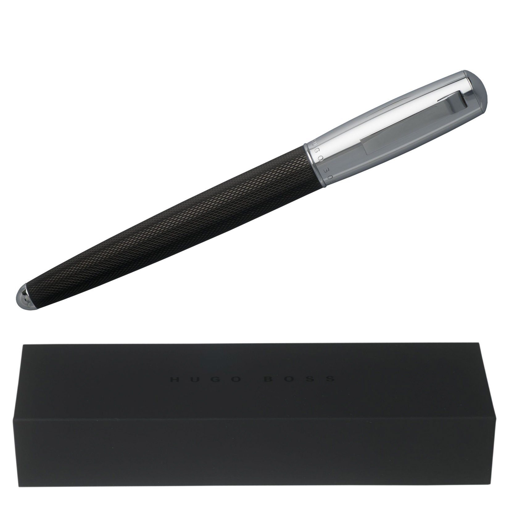 Pen Rollerball Tintenroller Boss Hugo Tintenroller HSY6835 Pure, BOSS Black Set) Pure (kein
