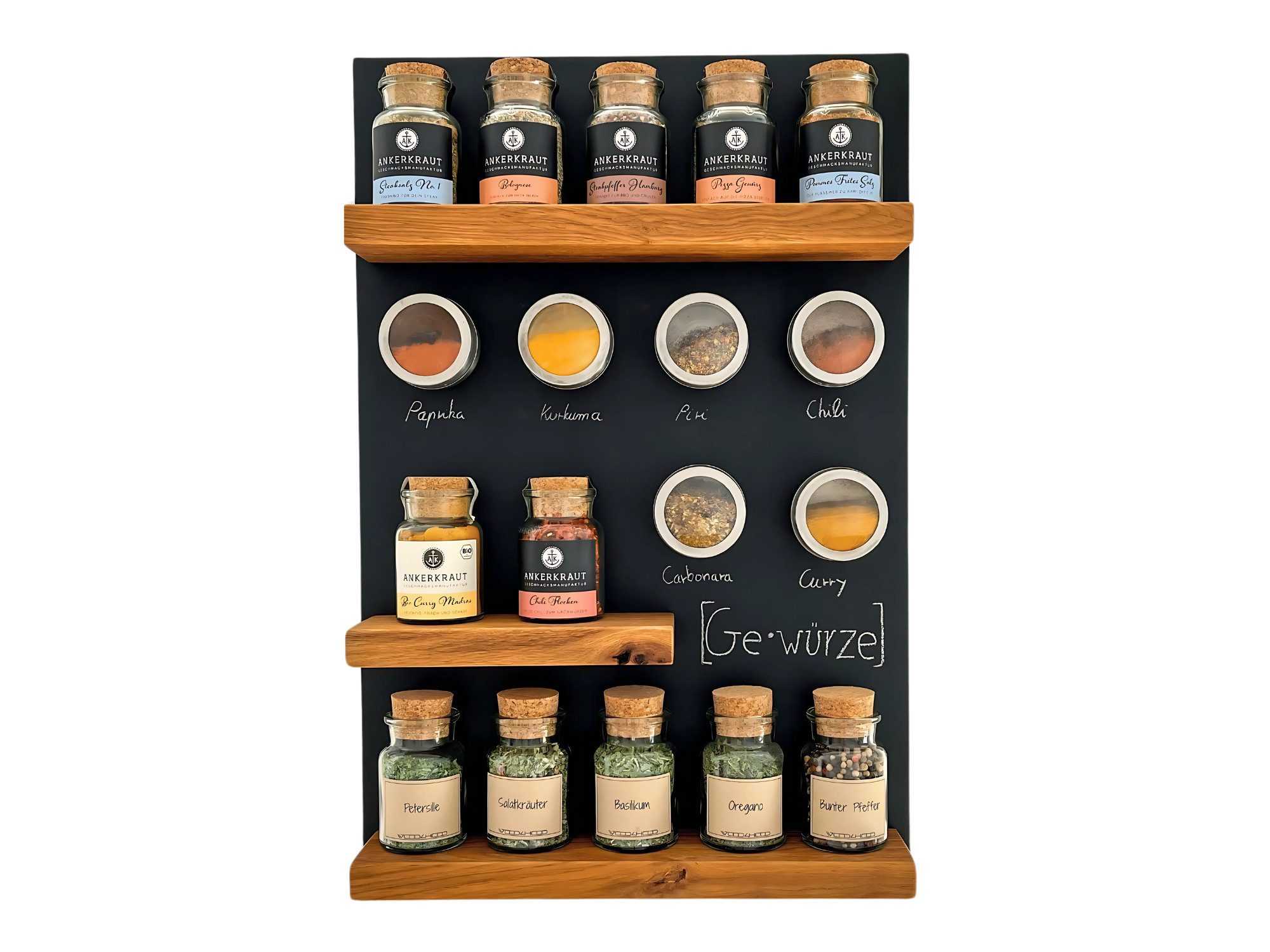 wood4hood Gewürzregal MAGNET, Spar-Set mit viel günstig online kaufen