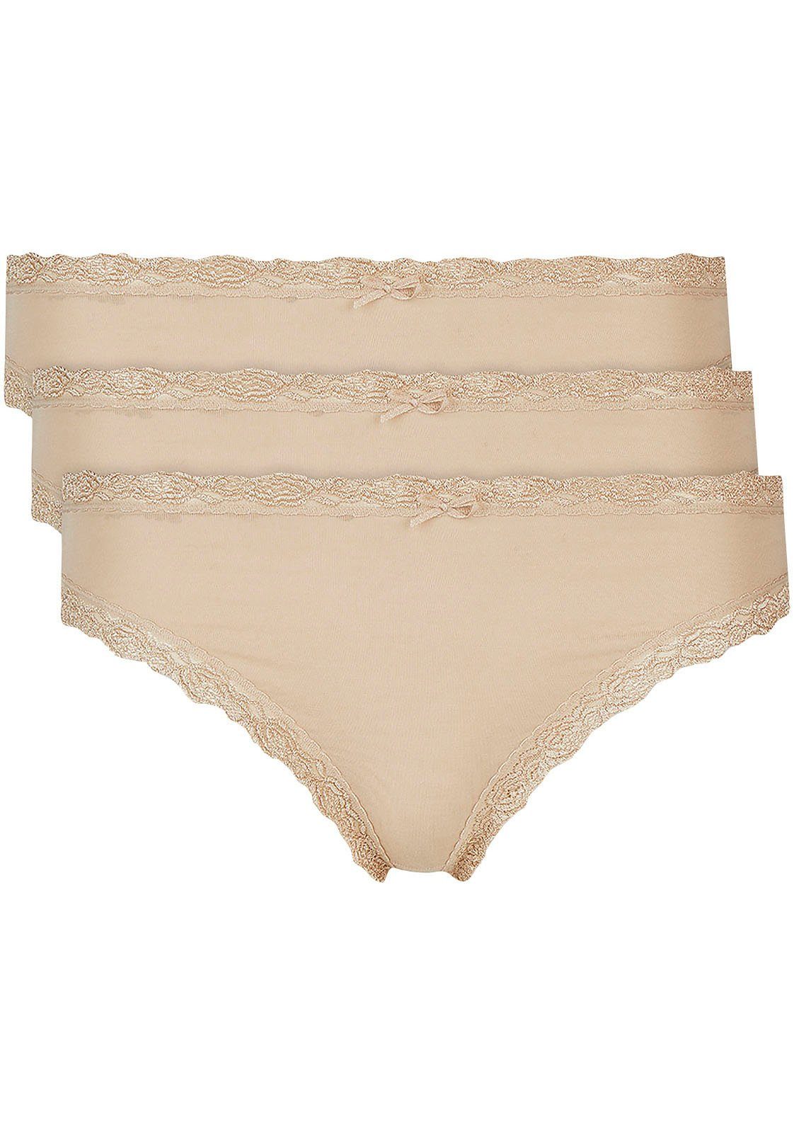 Nina Von C. Jazz-Pants Slips "Cosy" (3er Pack) eng, elastisch, atmungsaktiv günstig online kaufen