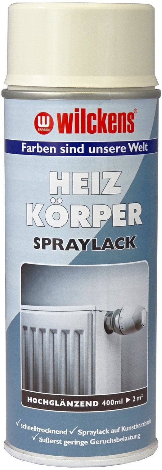 Wilckens Farben Sprühfarbe, Wilckens Heizkörperlackspray cremeweiß hochglänzend