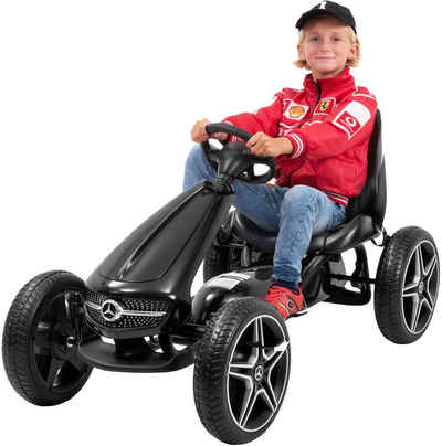 Actionbikes Motors Go-Kart »Auto Kinderfahrzeug Go Kart Mercedes Dreamkart«, inkl. Handbremse - geschlossener Kettenkasten - 4-10 Jahre