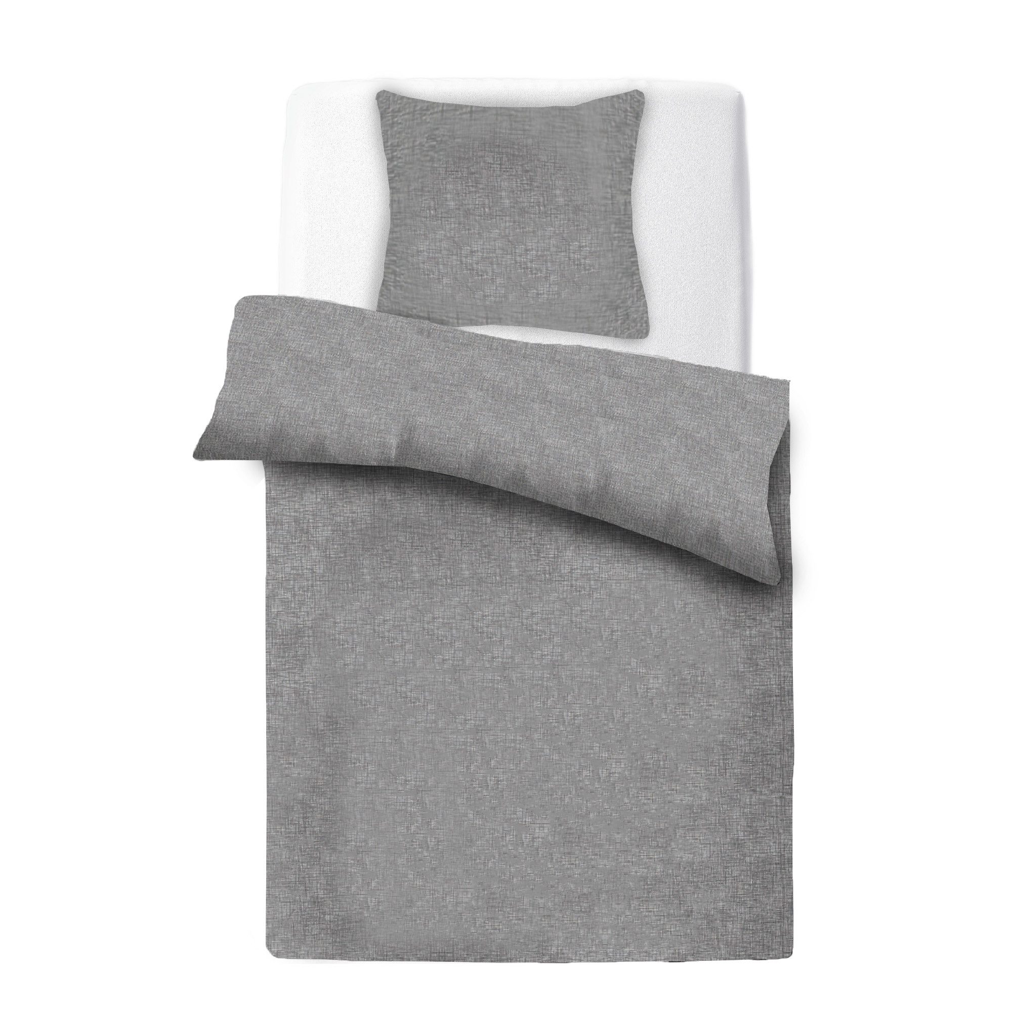 Bestlivings Bettbezug Micro-Melange Bezug 135x200cm + günstig online kaufen