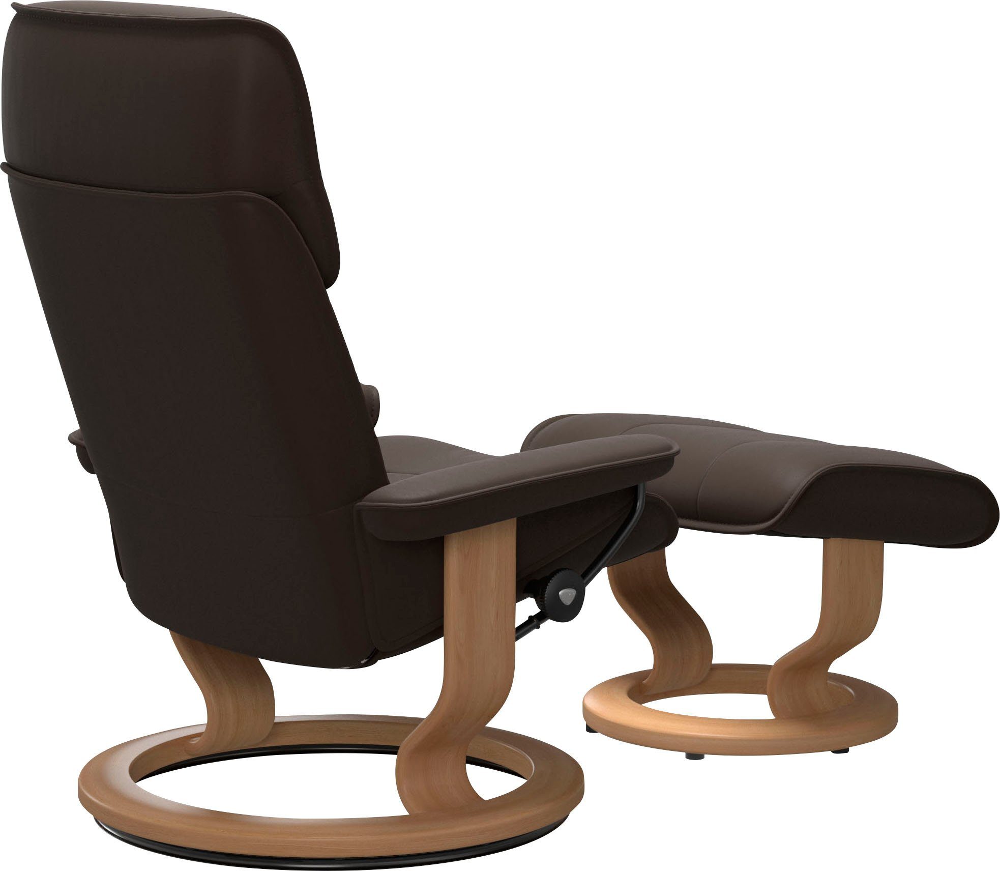 Stressless Fußhocker "Admiral" mit Classic Base, Gestell Eiche günstig online kaufen
