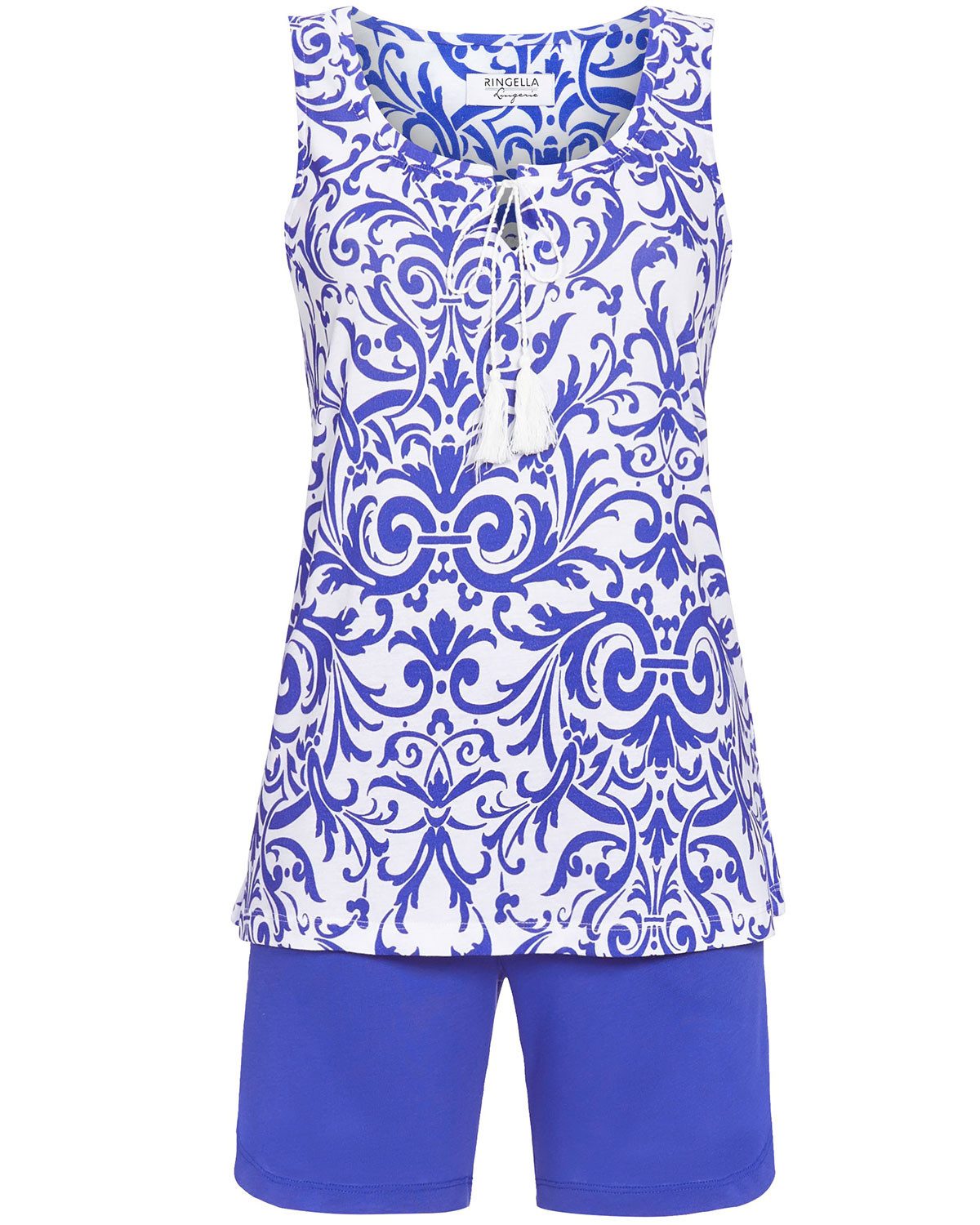 Ringella Pyjama Damen Ärmellos 'Orientalische Inspiration' günstig online kaufen