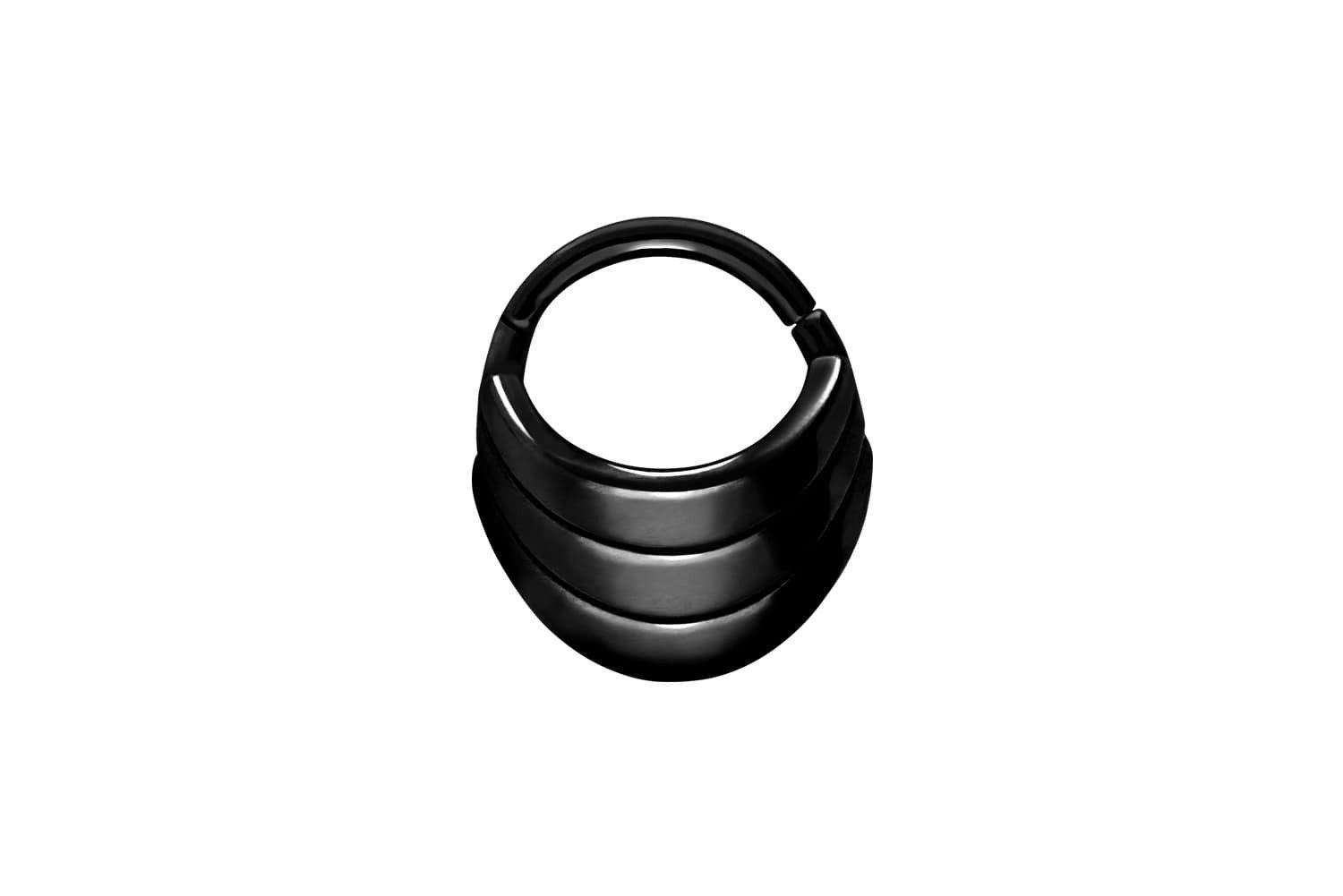 Piercing-Set Chirurgenstahl Segmentring Clicker ETHNO-DESIGN