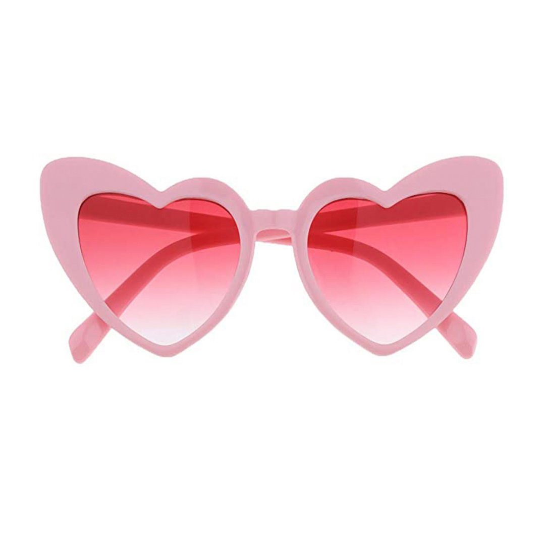BEARSU Sonnenbrille »Herz Sonnenbrille Dünne Schöne Herzbrille für Damen«  (1-St)