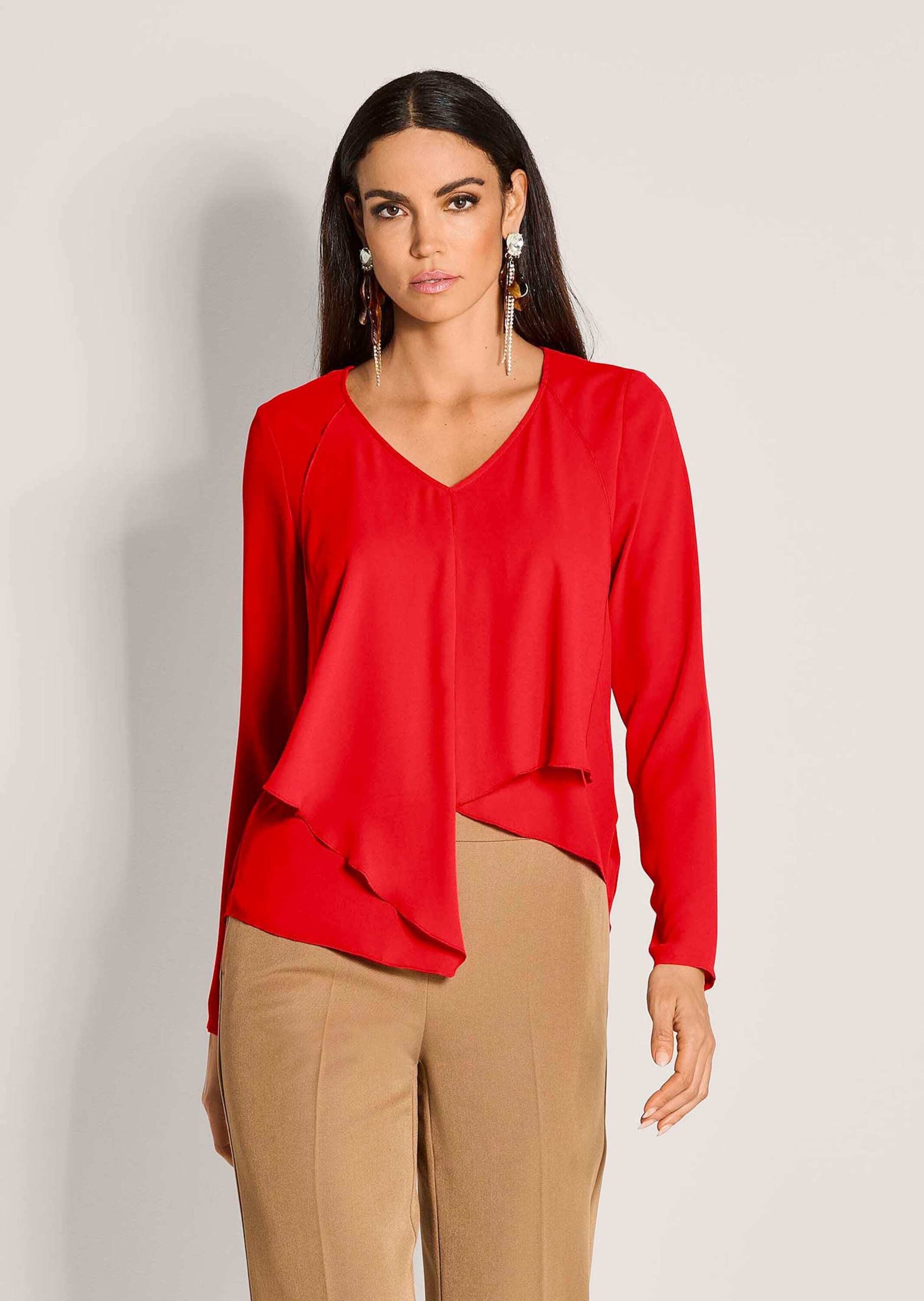 Langarmbluse Bluse