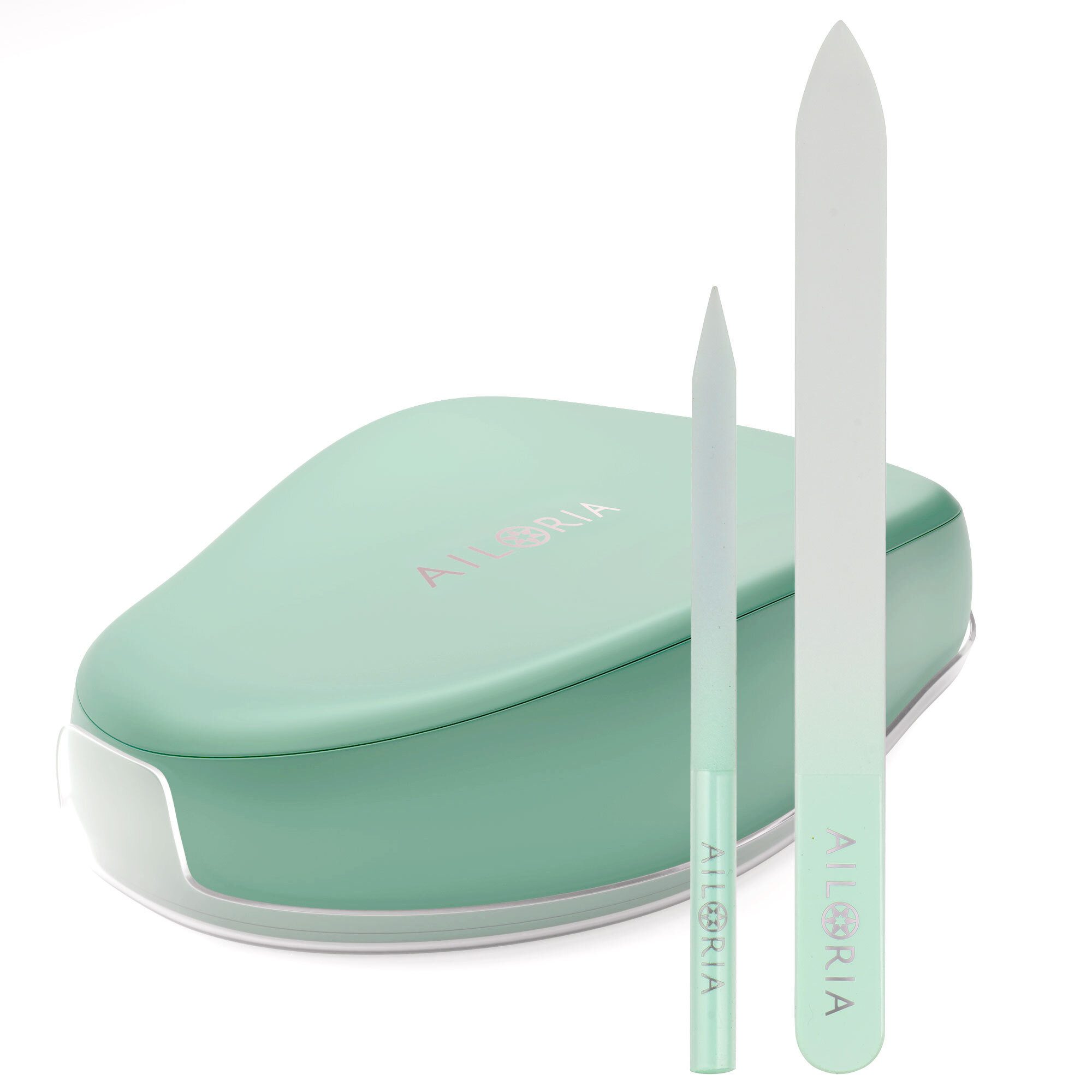 AILORIA Glasnagelfeile DOUCETTE SKIN & NAIL, Set, 2-tlg., SKIN & NAIL