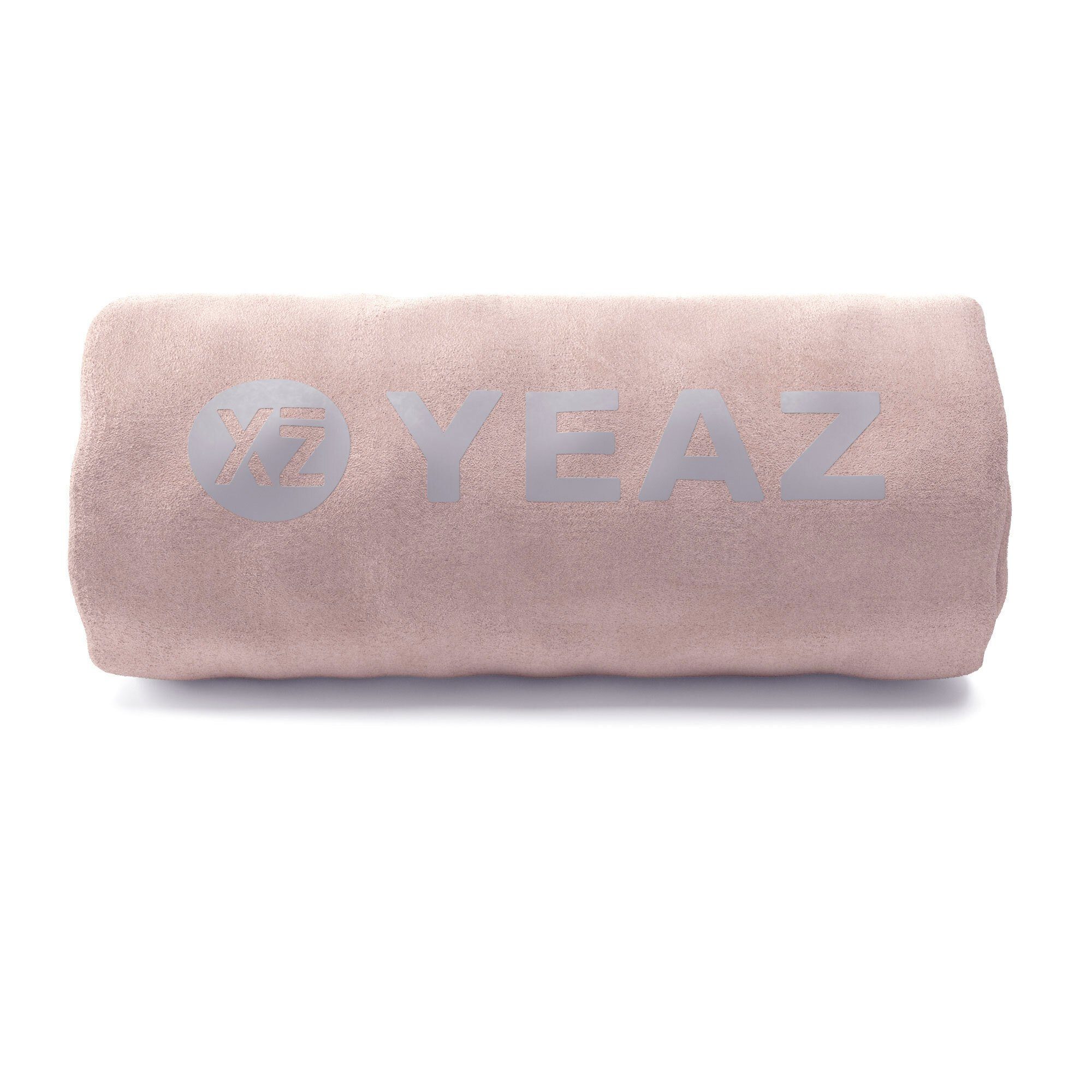 & beige LEVEL YEAZ Oberfläche Soft-Touch handtuch, rutschfeste NEXT set Yogablock yoga-blöcke -