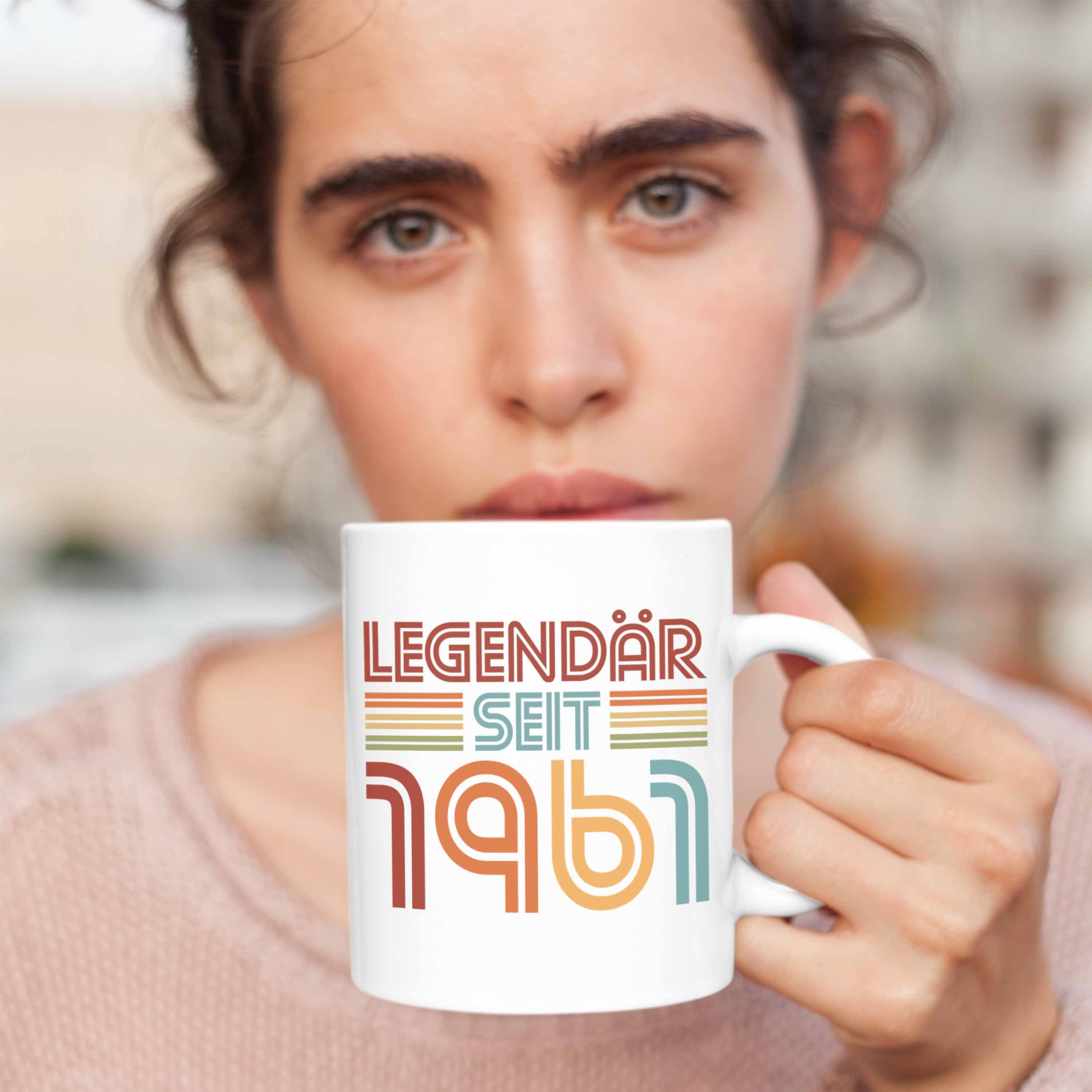 Geschenke Frau Trendation Männer Tasse Vater Mann Weiss Frauen Geschenk Trendation - 60. Mutter 60 Tasse Lustig Geburtstag Geschenkidee Deko 60er