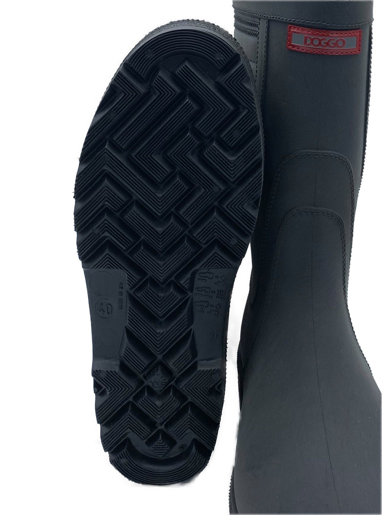 DOGGO Buck Gummistiefel Warmgefüttert, herausnehmbares, waschbares Futter – Bild 5 von 5